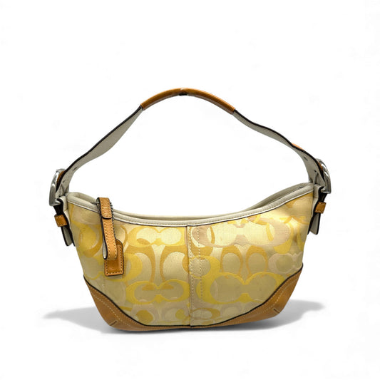 Vintage Coach 1850 Yellow Shoulder Bag - Thanks it's Vintage