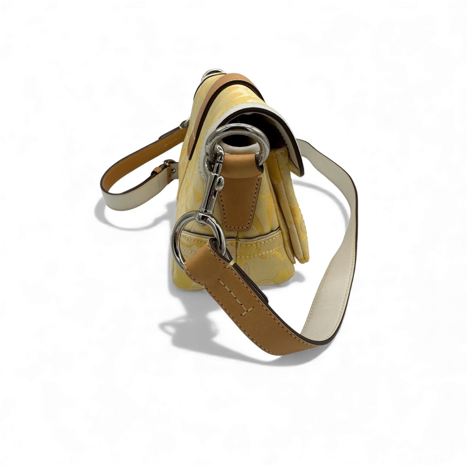 Vintage Coach 1854 Yellow Optic Soho Crossbody Bag - Thanks it's Vintage