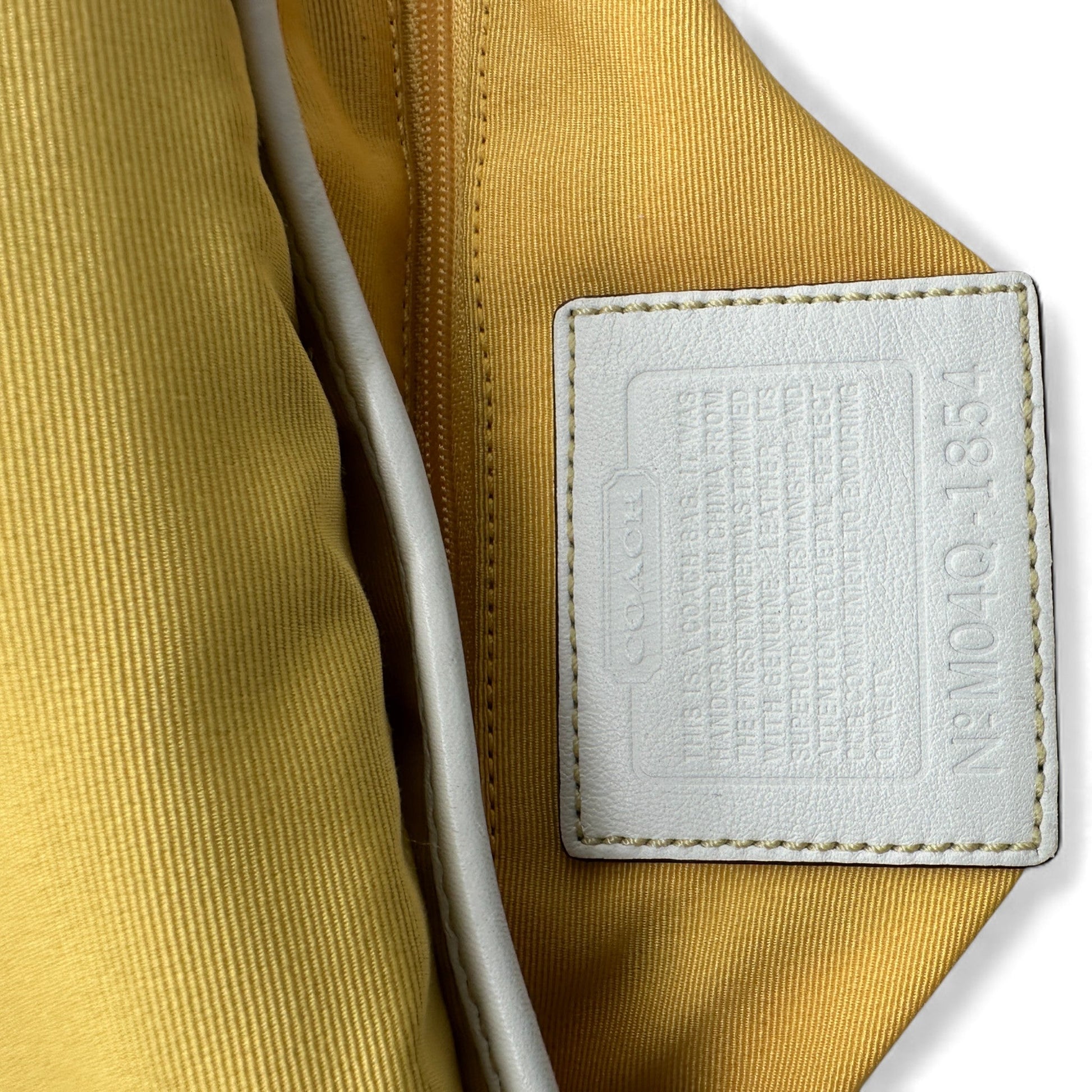 Vintage Coach 1854 Yellow Optic Soho Crossbody Bag - Thanks it's Vintage