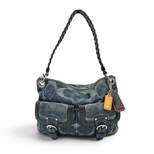 Vintage Coach 18990 Denim Shoulder Bag - Thanks it's Vintage