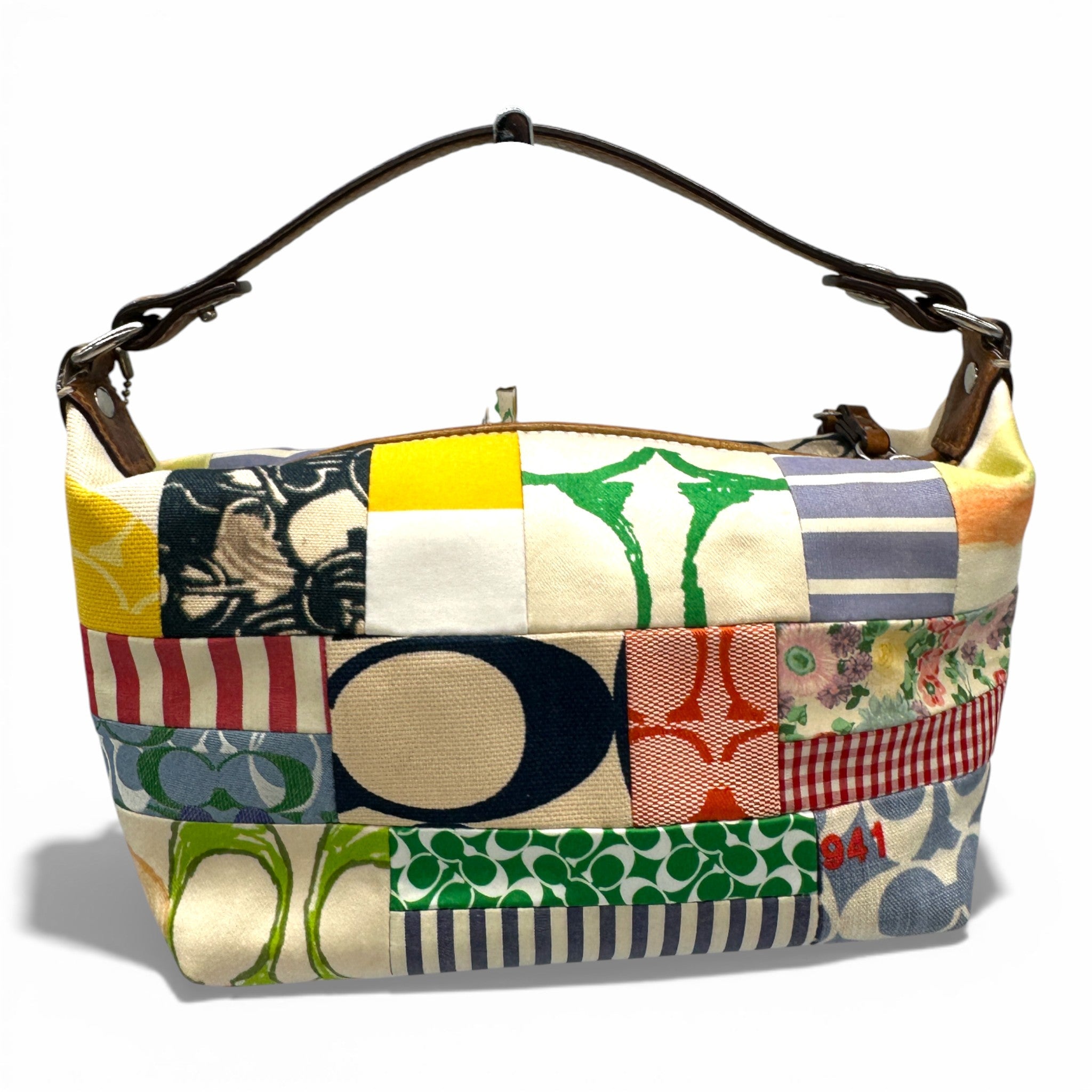 Vintage Coach 2007 Hamptons weekend patchwork mini bag – Thanks