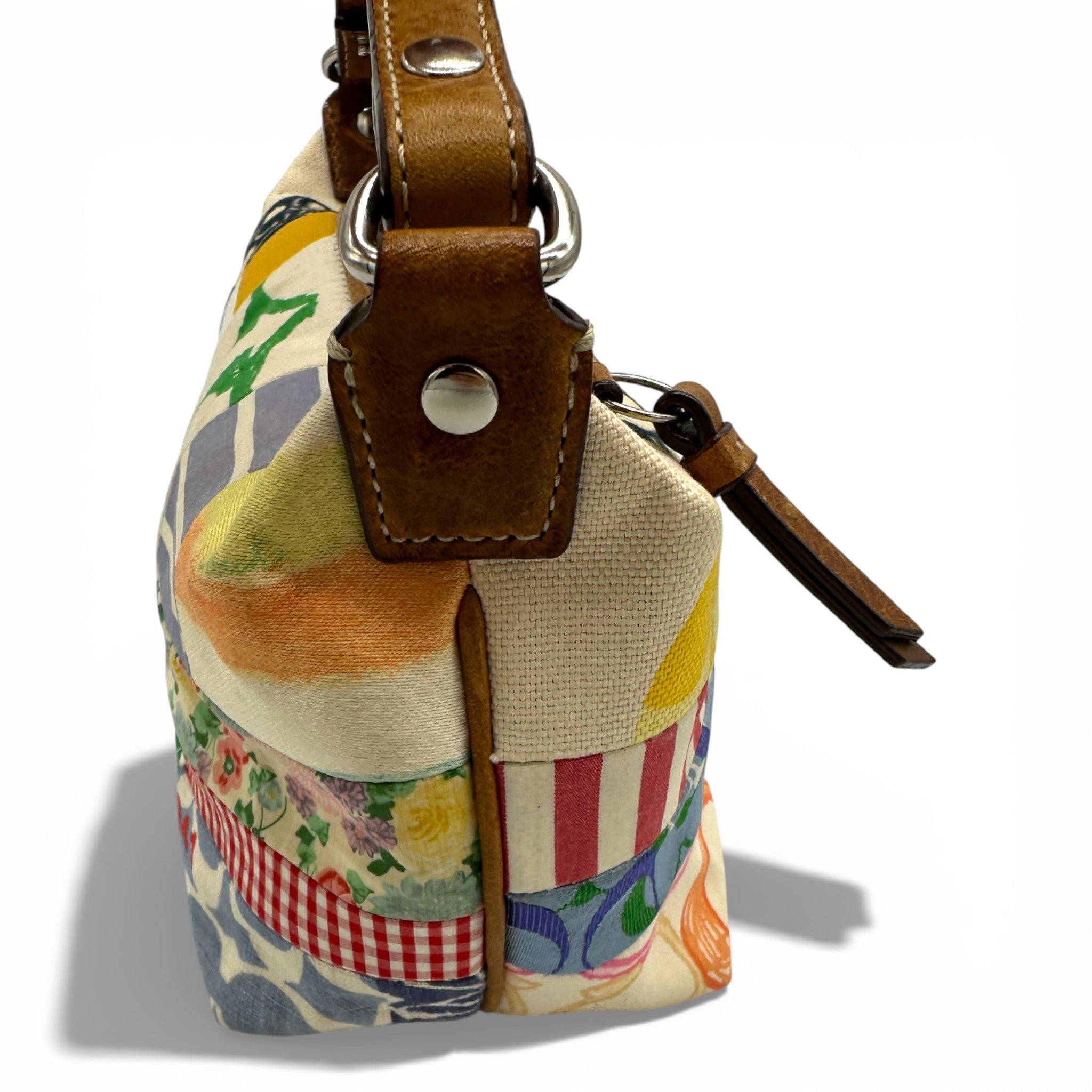 Vintage Coach 2007 Hamptons weekend patchwork mini bag – Thanks