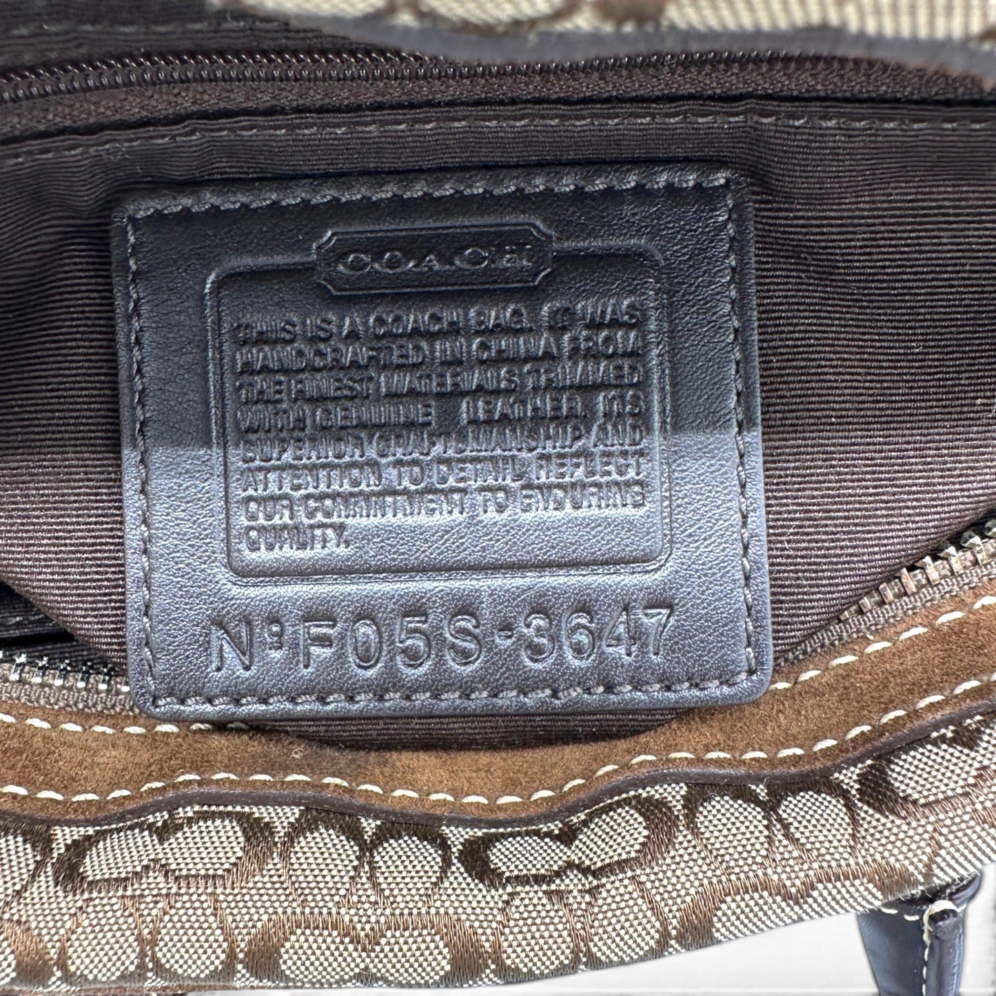 Vintage Coach 3647 Soho Mini Boston Bag - Thanks it's Vintage