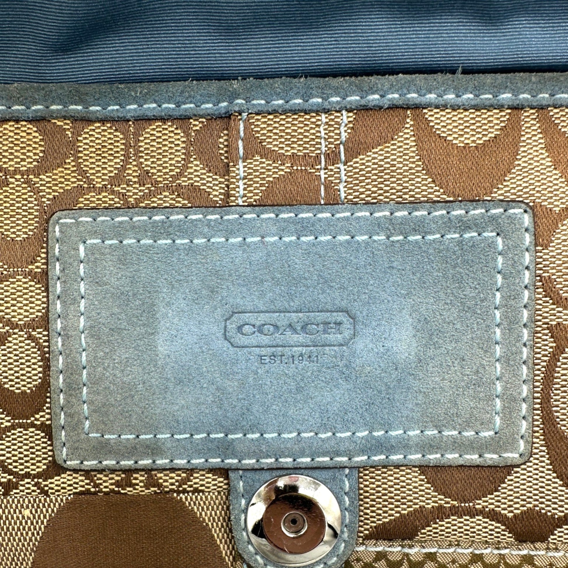 Vintage Coach 3689 Python Trim Soho Shoulder Bag - Thanks it's Vintage