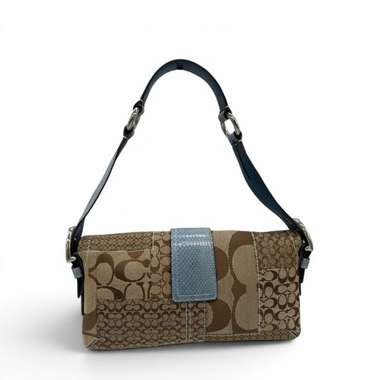 Vintage Coach 3689 Python Trim Soho Shoulder Bag - Thanks it's Vintage