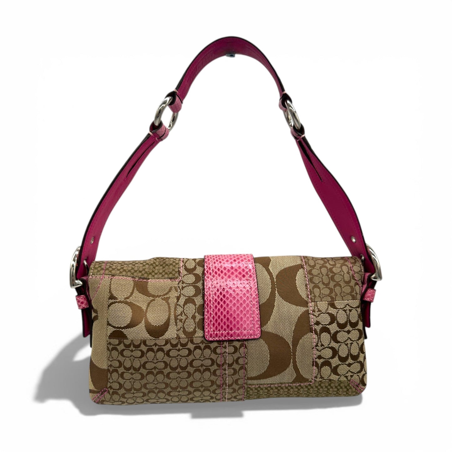 Vintage Coach 3689 Python Trim Soho Shoulder Bag - Thanks it's Vintage