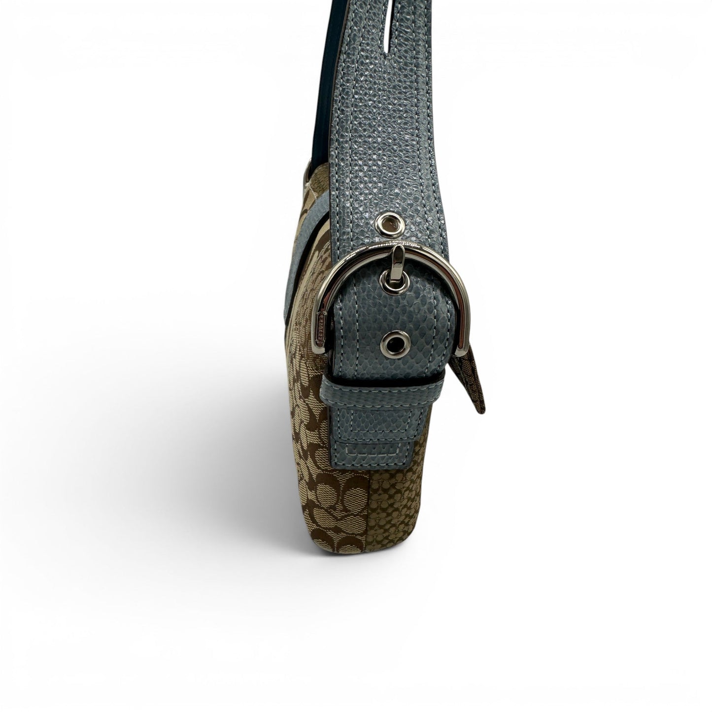 Vintage Coach 3689 Python Trim Soho Shoulder Bag - Thanks it's Vintage