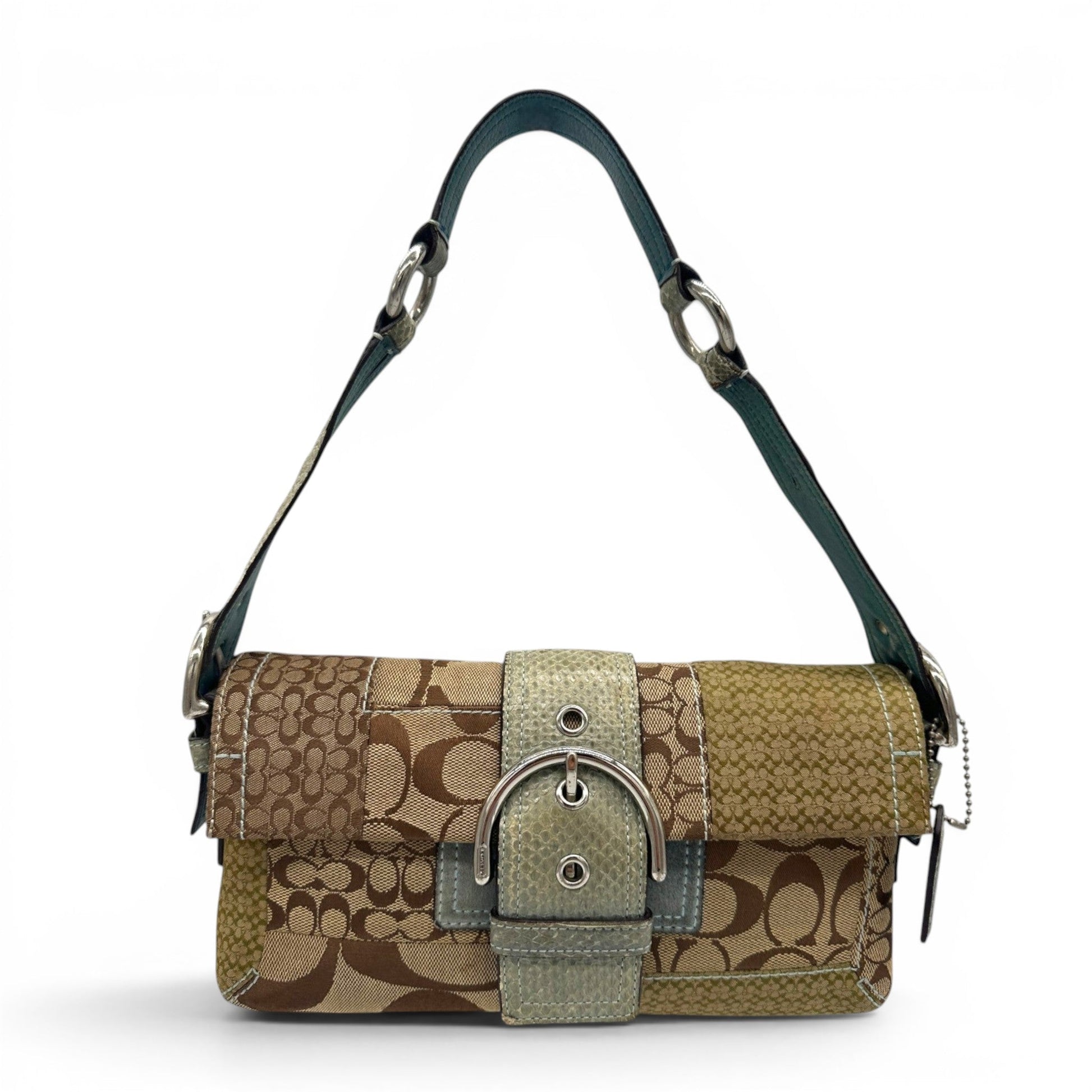 Vintage Coach 3689 Python Trim Soho Shoulder Bag - Thanks it's Vintage