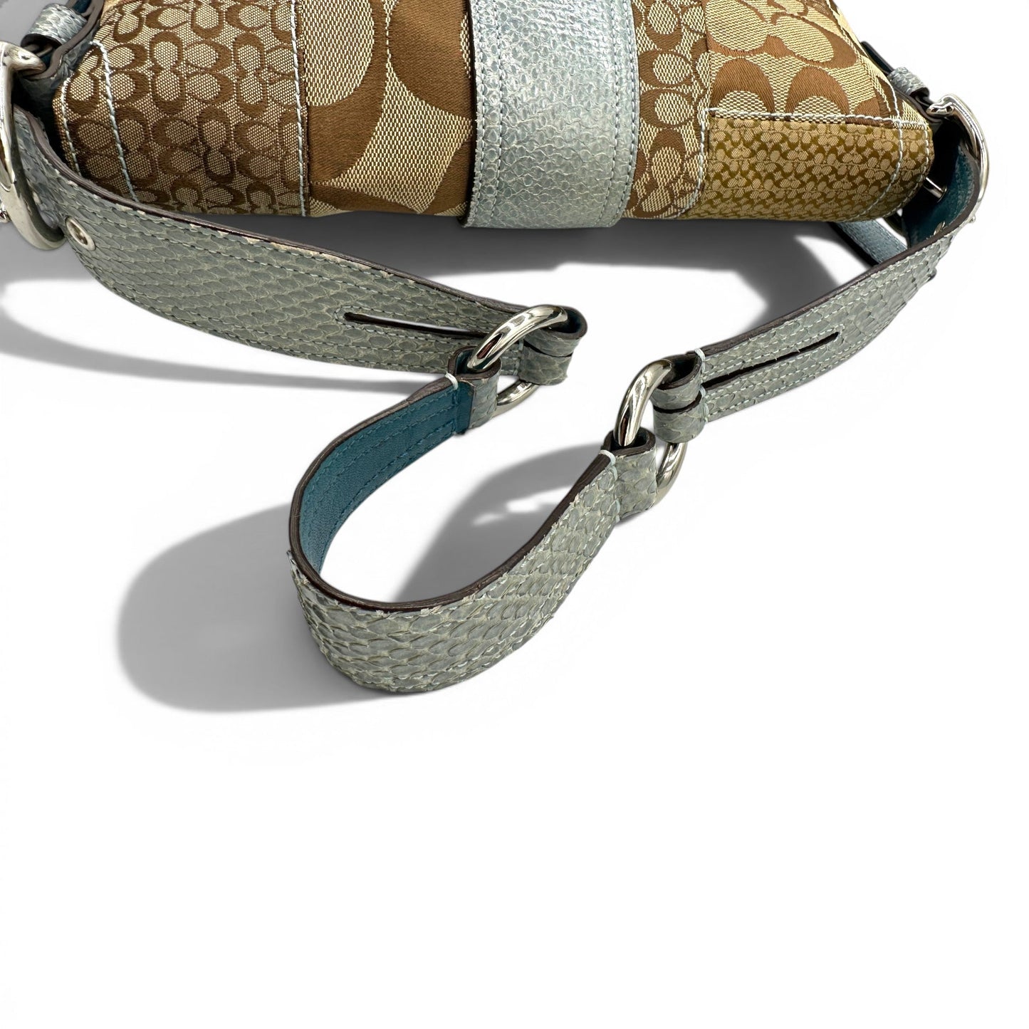 Vintage Coach 3689 Python Trim Soho Shoulder Bag - Thanks it's Vintage