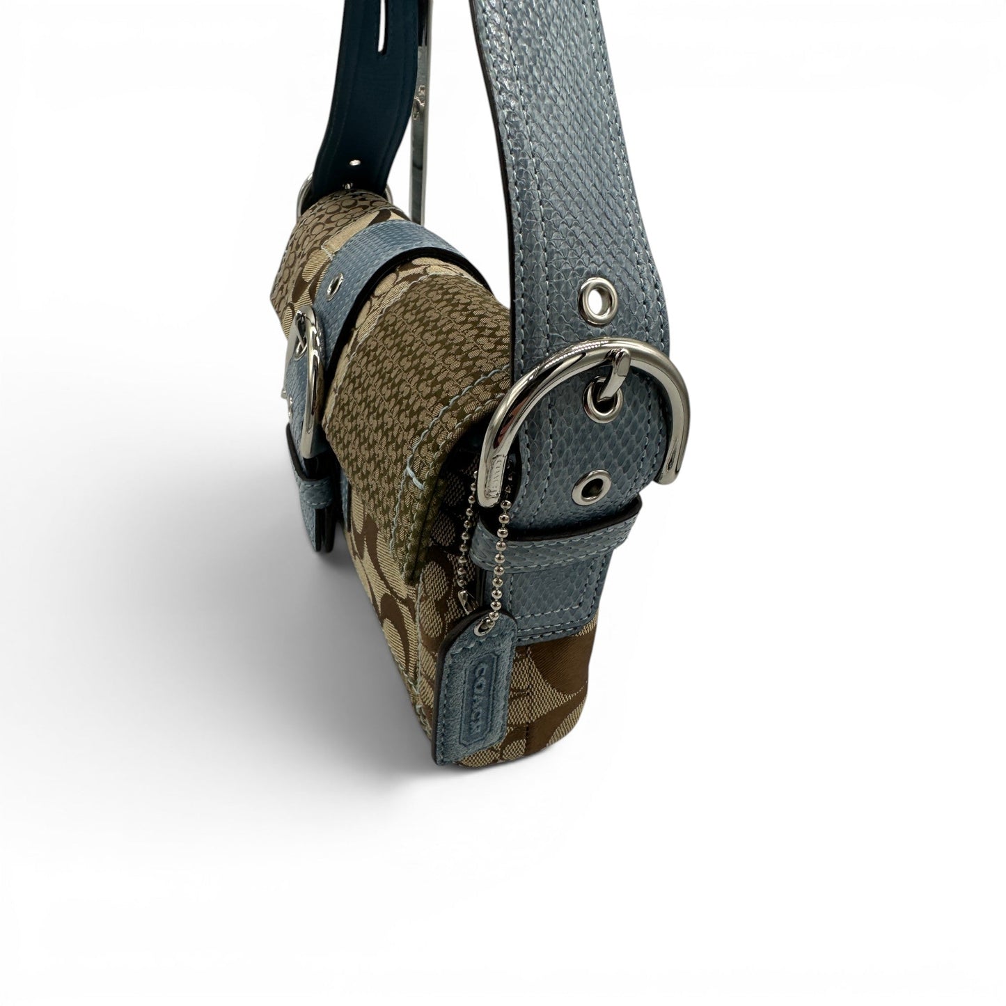 Vintage Coach 3689 Python Trim Soho Shoulder Bag - Thanks it's Vintage