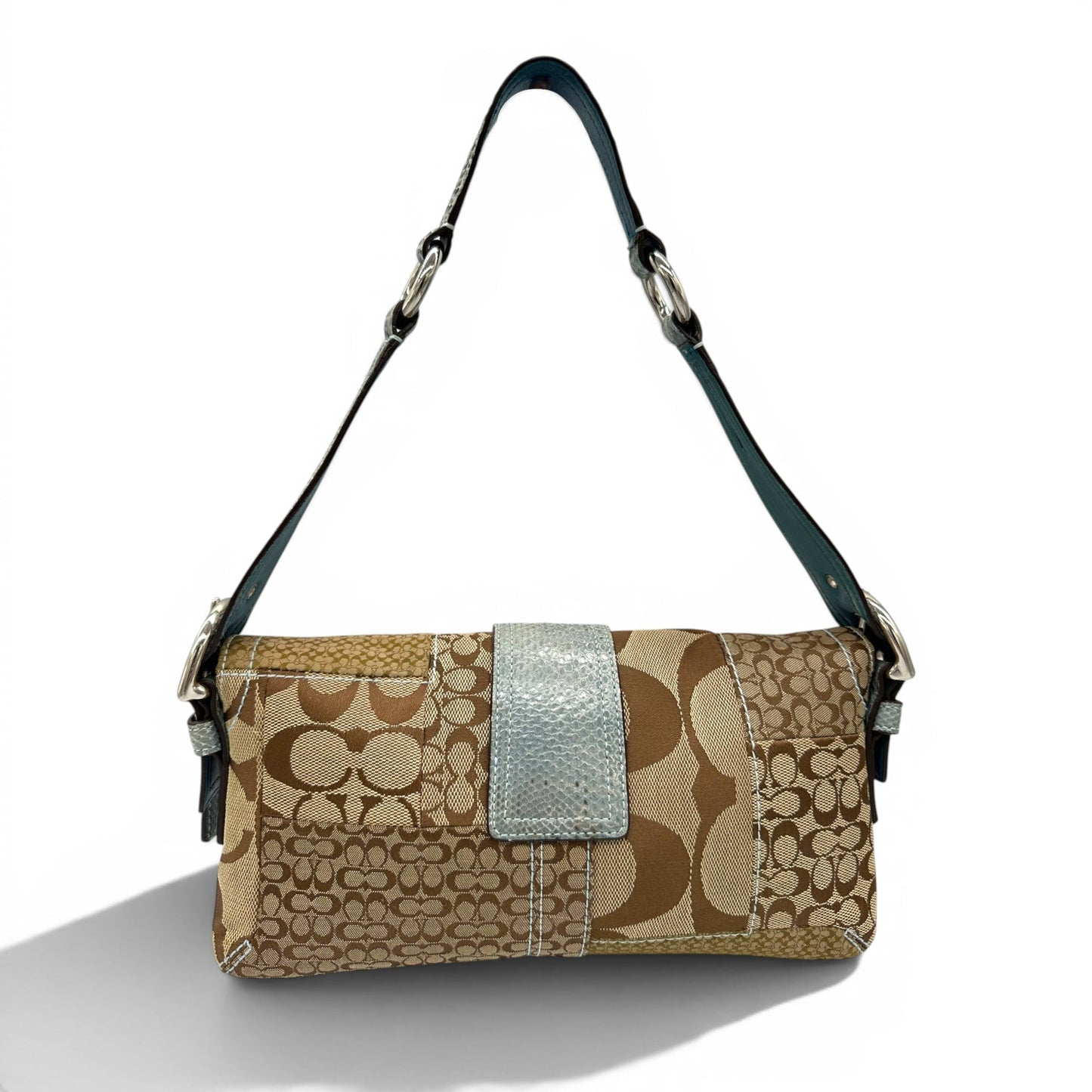 Vintage Coach 3689 Python Trim Soho Shoulder Bag - Thanks it's Vintage