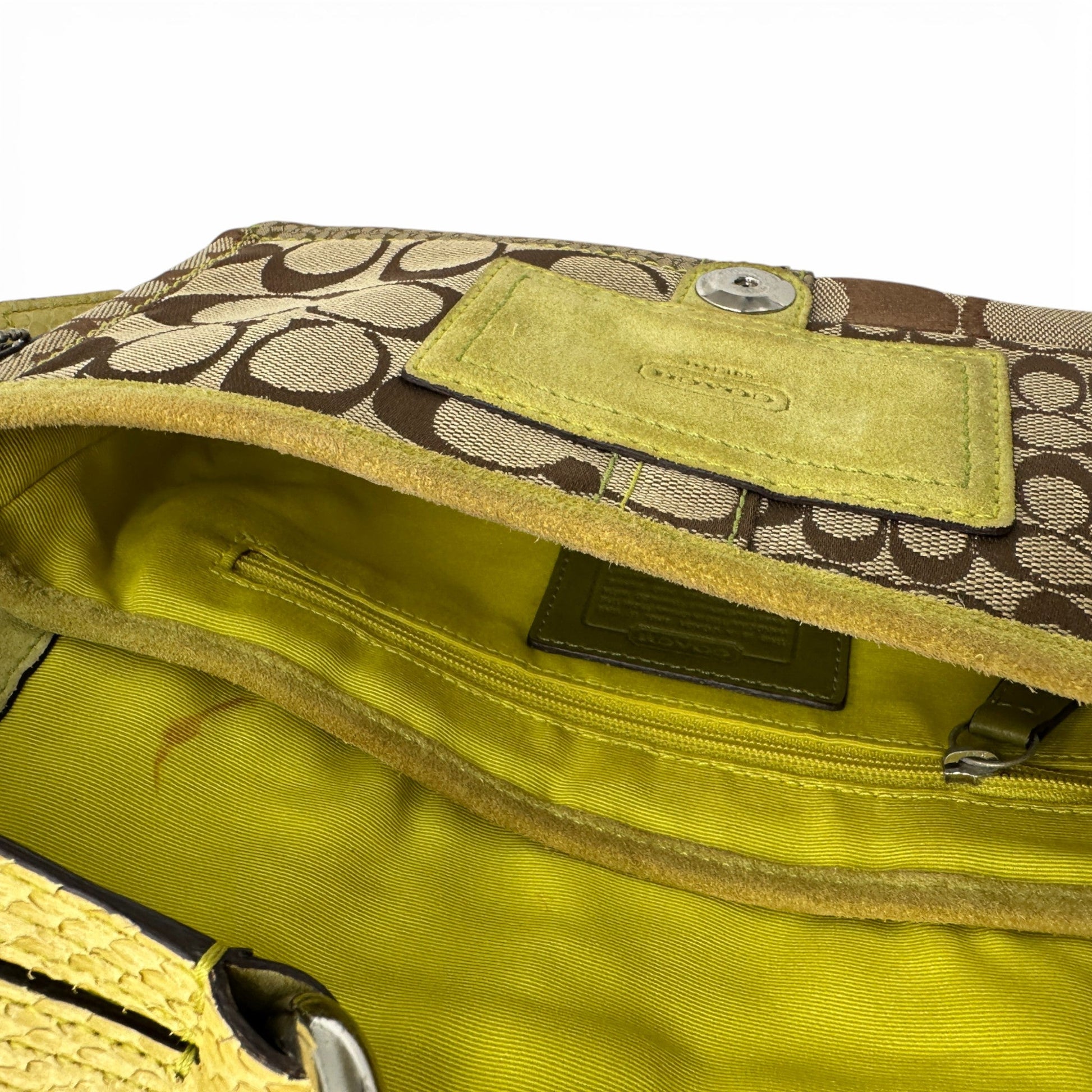 Vintage Coach 3689 Python Trim Soho Shoulder Bag - Thanks it's Vintage