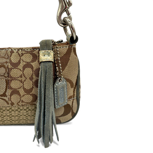 Vintage Coach 3693 Patchwork Python Trim Mini Shoulder Bag - Thanks it's Vintage