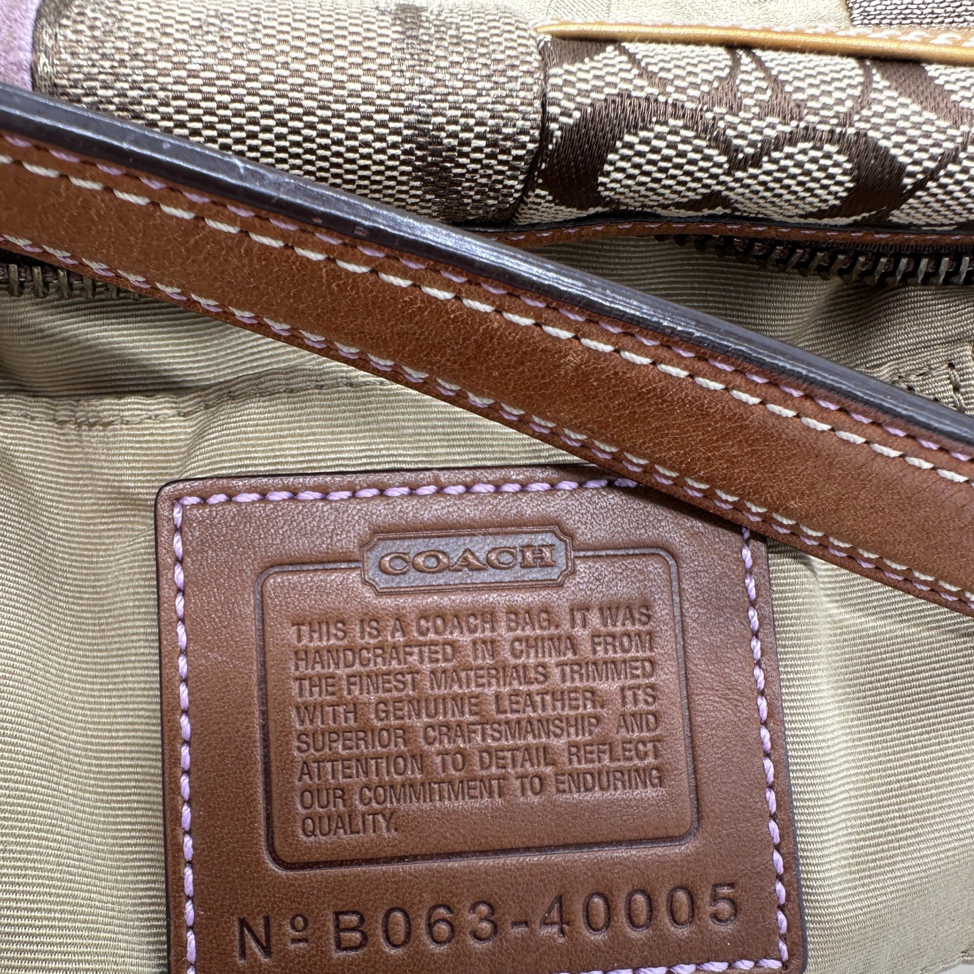 Vintage Coach 40005 Mini Patchwork Shoulder Bag - Thanks it's Vintage