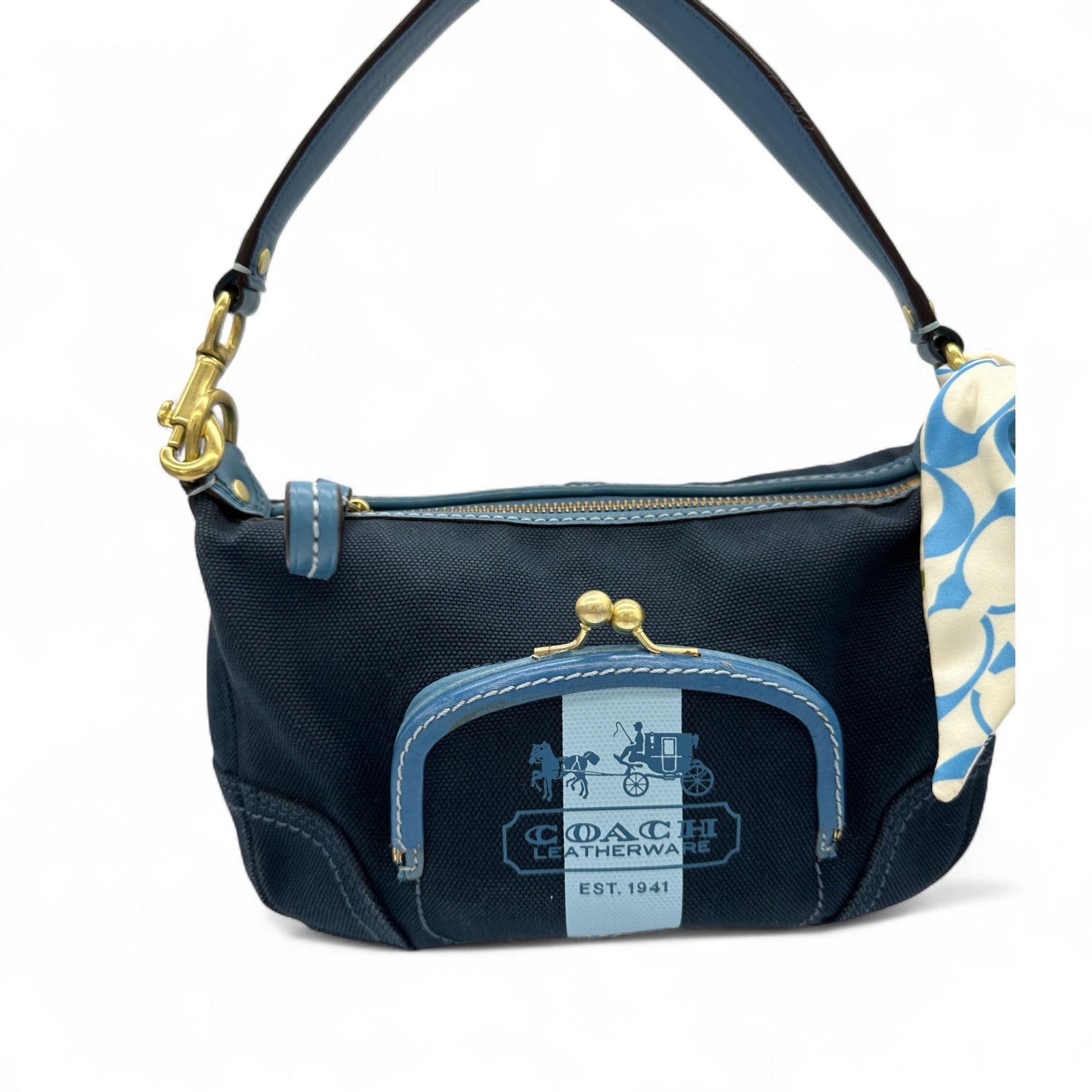 Vintage Coach 41215 Kisslock Pocket Shoulder Bag - Thanks it's Vintage