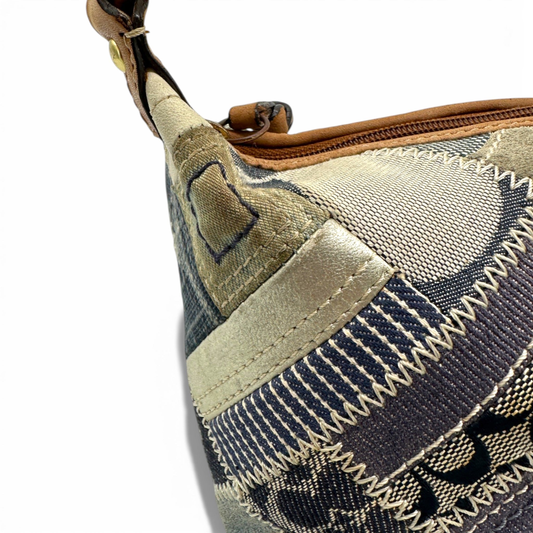Vintage Coach 41461 Denim Patchwork Shoulder Bag – Thanks it's Vintage