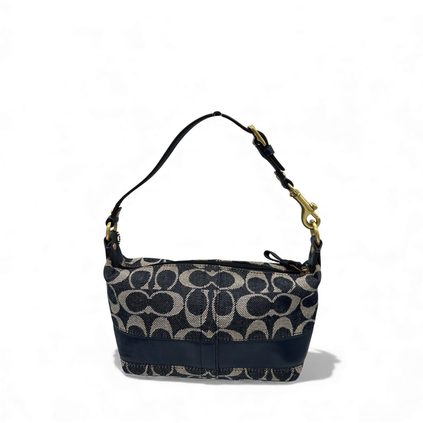 Vintage Coach 41721 Denim Monogram Mini Shoulder Bag - Thanks it's Vintage