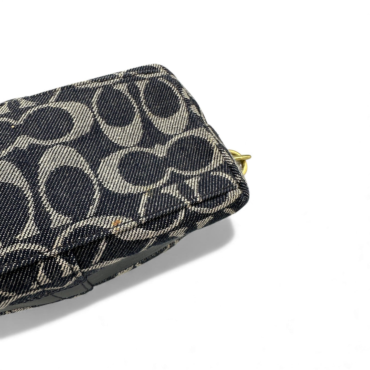 Vintage Coach 41721 Denim Monogram Mini Shoulder Bag - Thanks it's Vintage