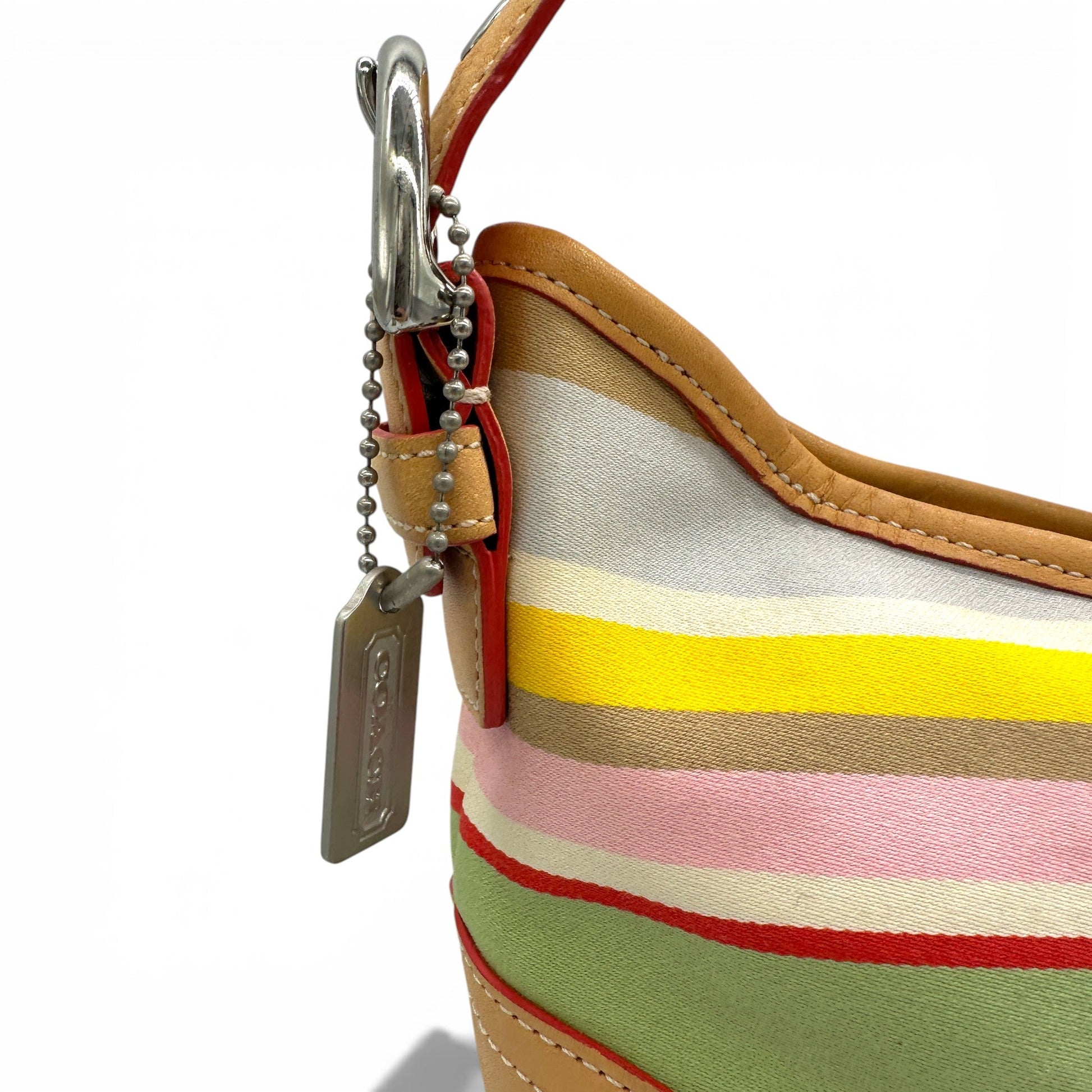 Vintage Coach 4437 Soho Stripe Shoulder Bag - Thanks it's Vintage
