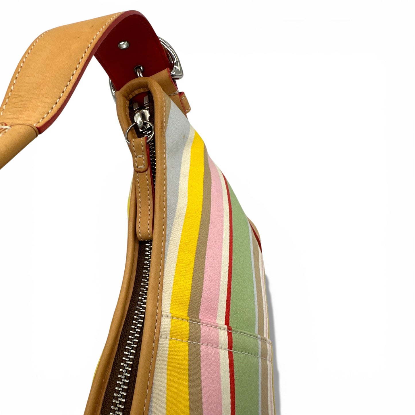 Vintage Coach 4437 Soho Stripe Shoulder Bag - Thanks it's Vintage