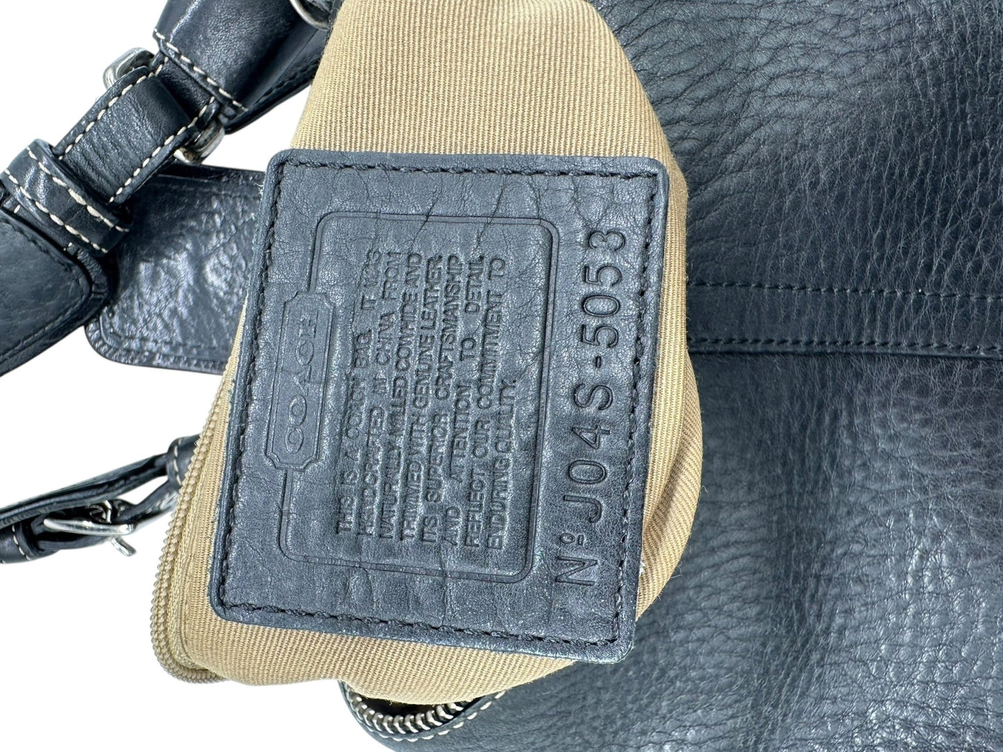 Vintage Coach 5053 Soho Crescent Shaped Shoulder Bag - Thanks it's Vintage