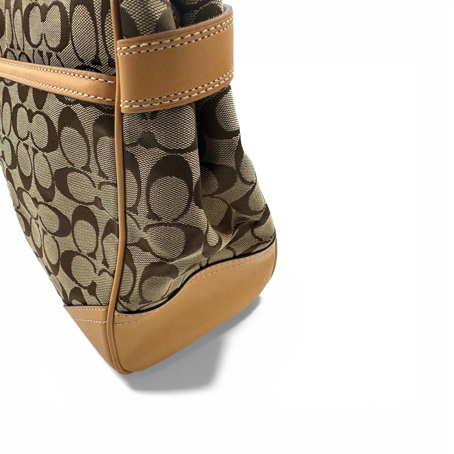 Vintage Coach 5A10 Hampton Clip Tote Handbag - Thanks it's Vintage