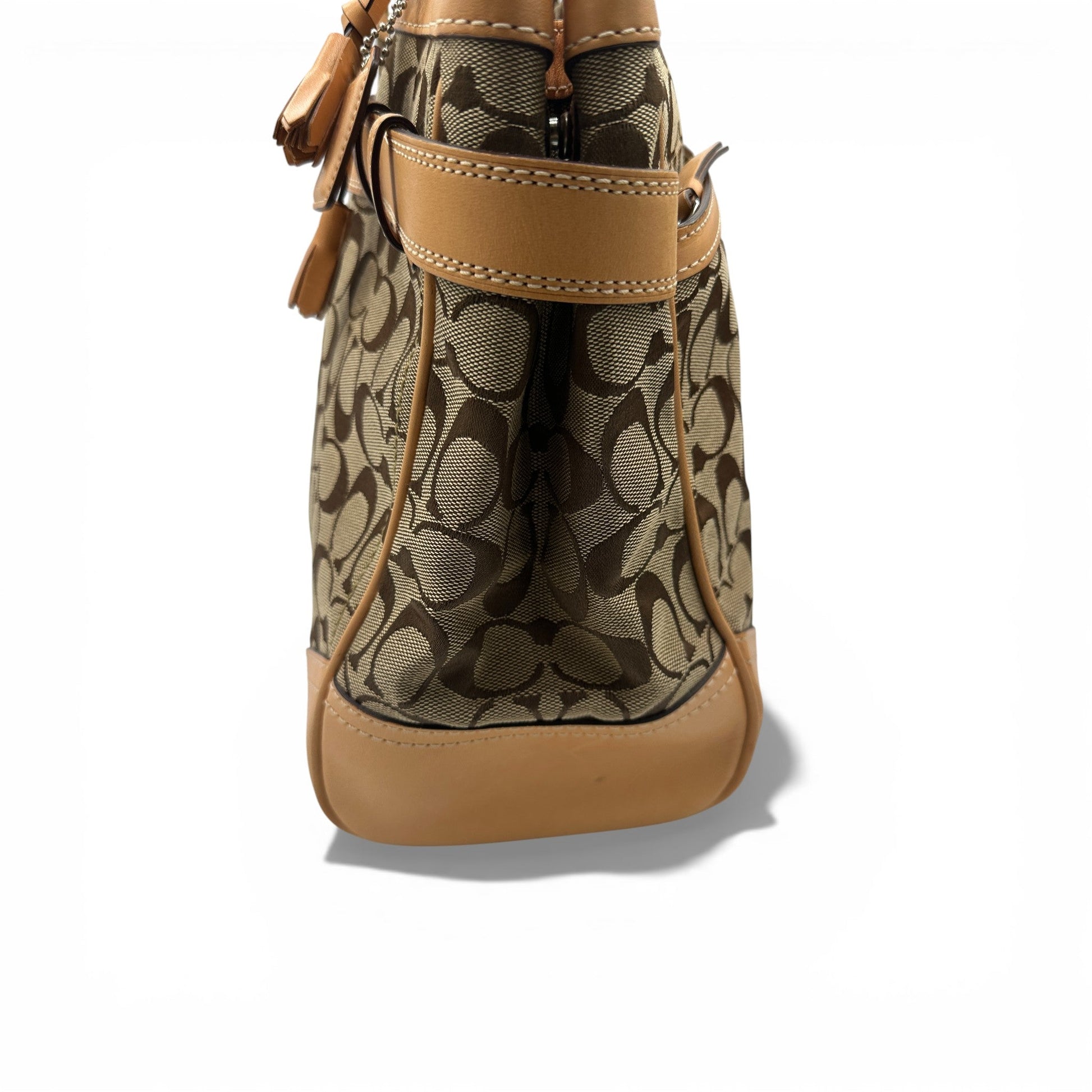 Vintage Coach 5A10 Hampton Clip Tote Handbag - Thanks it's Vintage