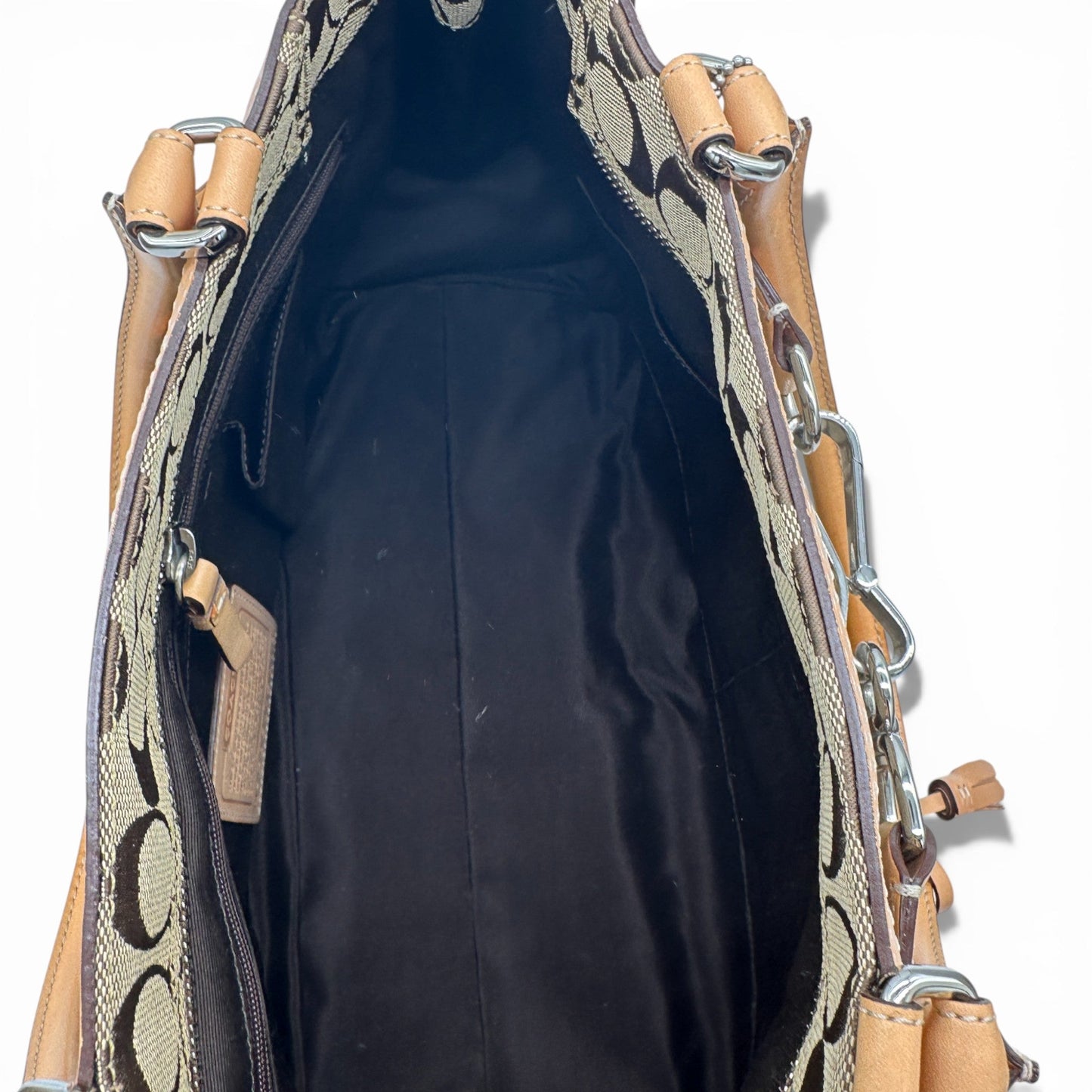 Vintage Coach 5A10 Hampton Clip Tote Handbag - Thanks it's Vintage