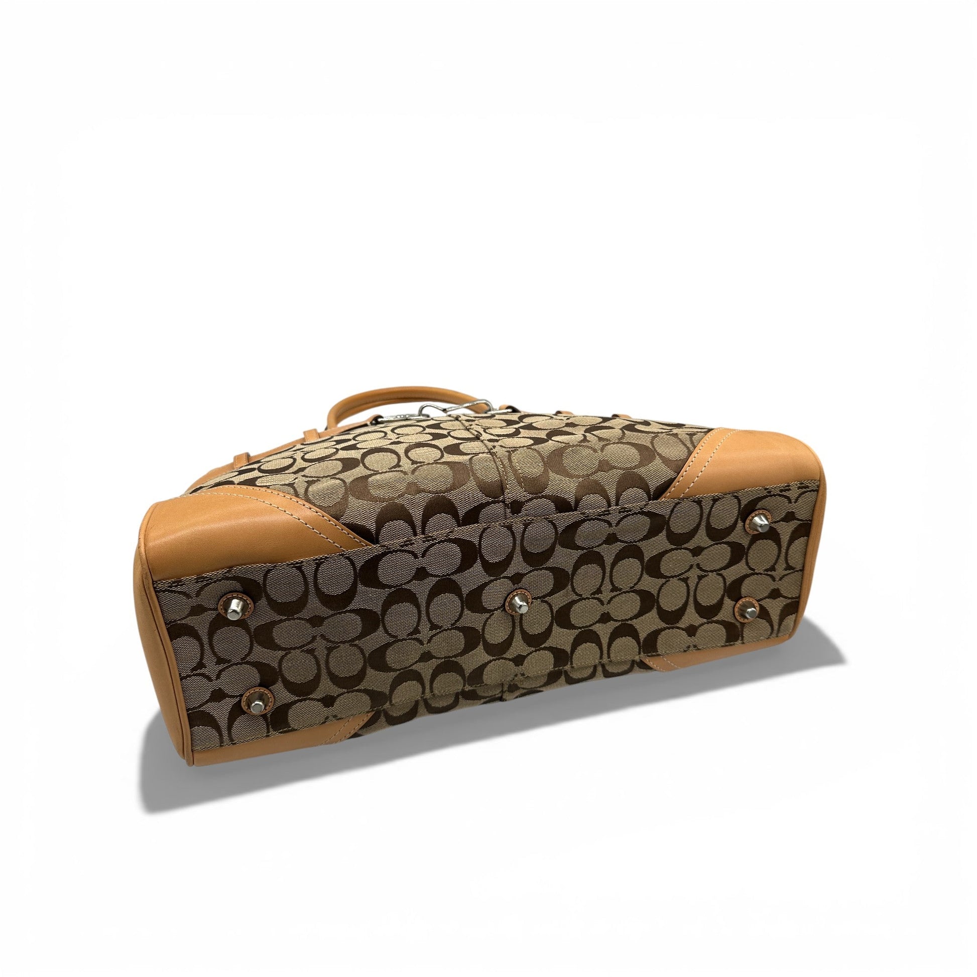 Vintage Coach 5A10 Hampton Clip Tote Handbag - Thanks it's Vintage