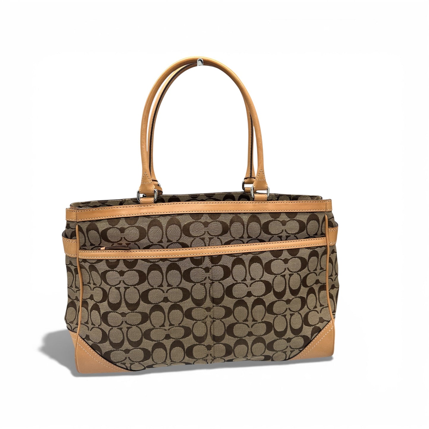 Vintage Coach 5A10 Hampton Clip Tote Handbag - Thanks it's Vintage