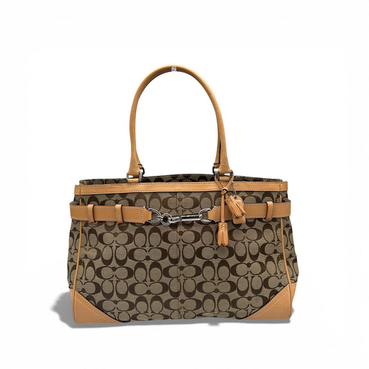 Vintage Coach 5A10 Hampton Clip Tote Handbag - Thanks it's Vintage