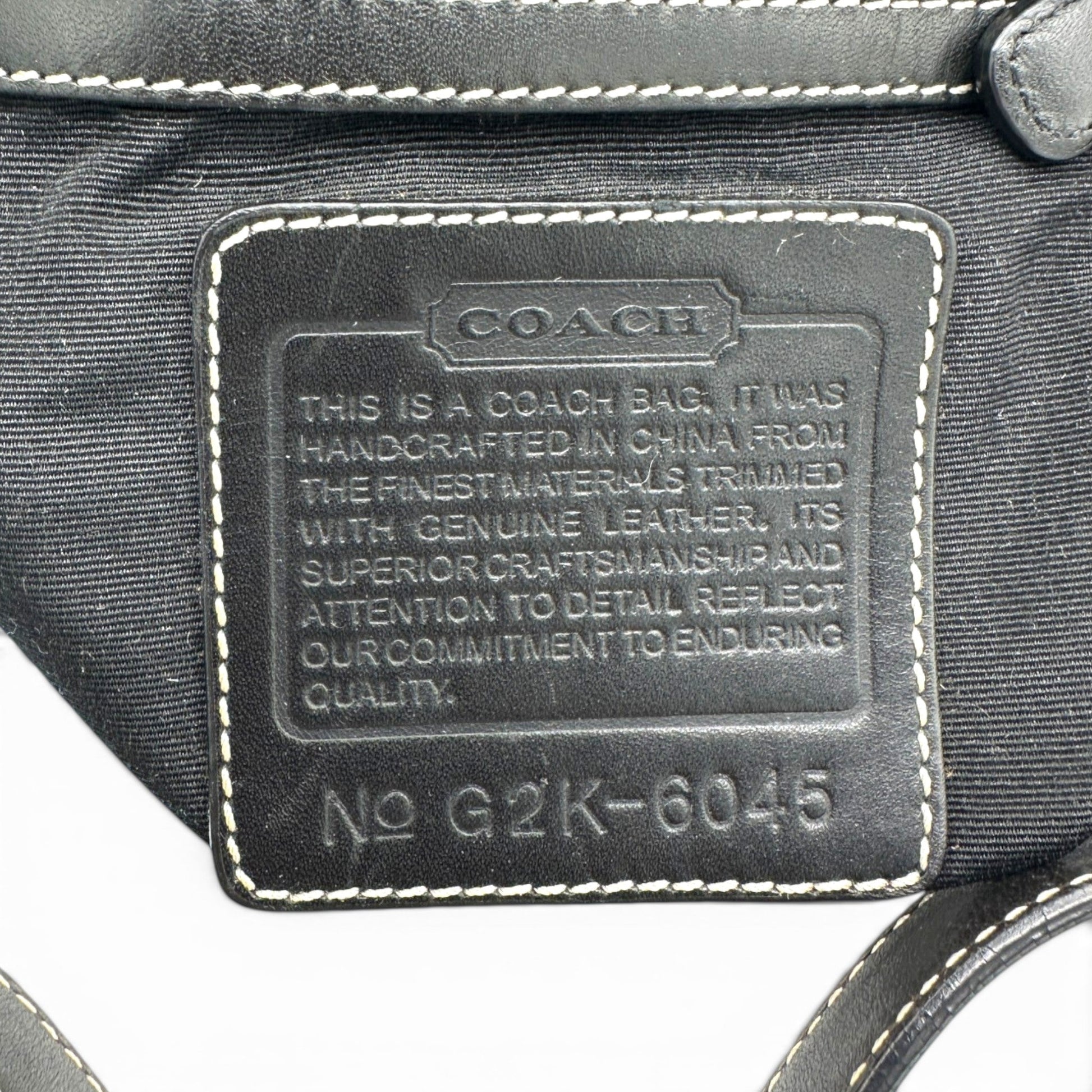 Vintage Coach 6045 Half Moon Shaped Shoulder Bag - Thanks it's Vintage