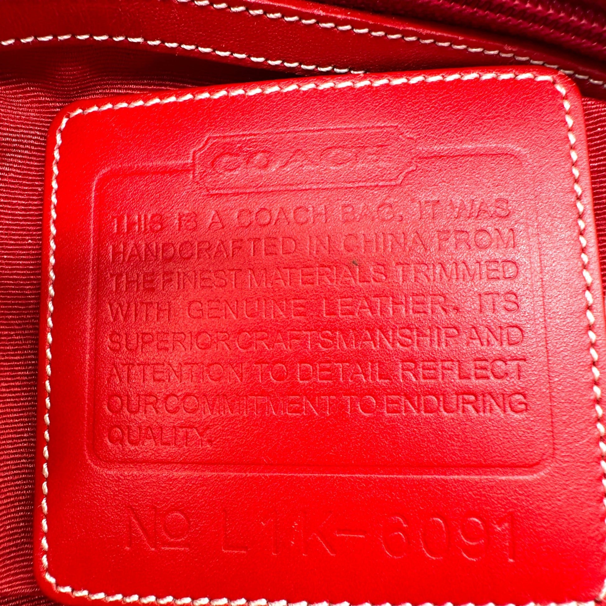 Vintage Coach 6091 Hamptons Clip Shoulder Bag - Thanks it's Vintage