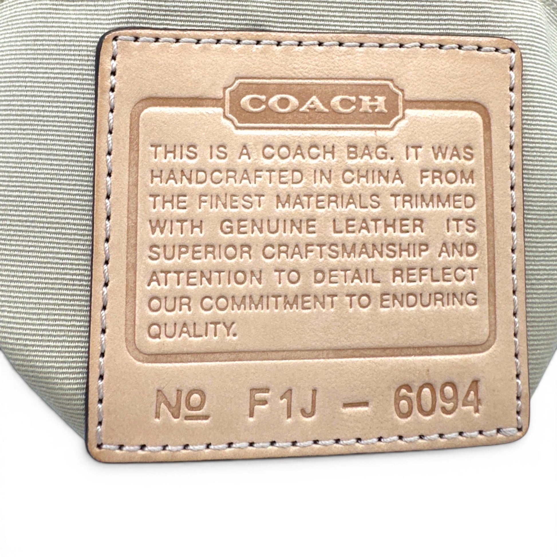 Vintage Coach 6094 Demi Mini Shoulder Bag - Thanks it's Vintage