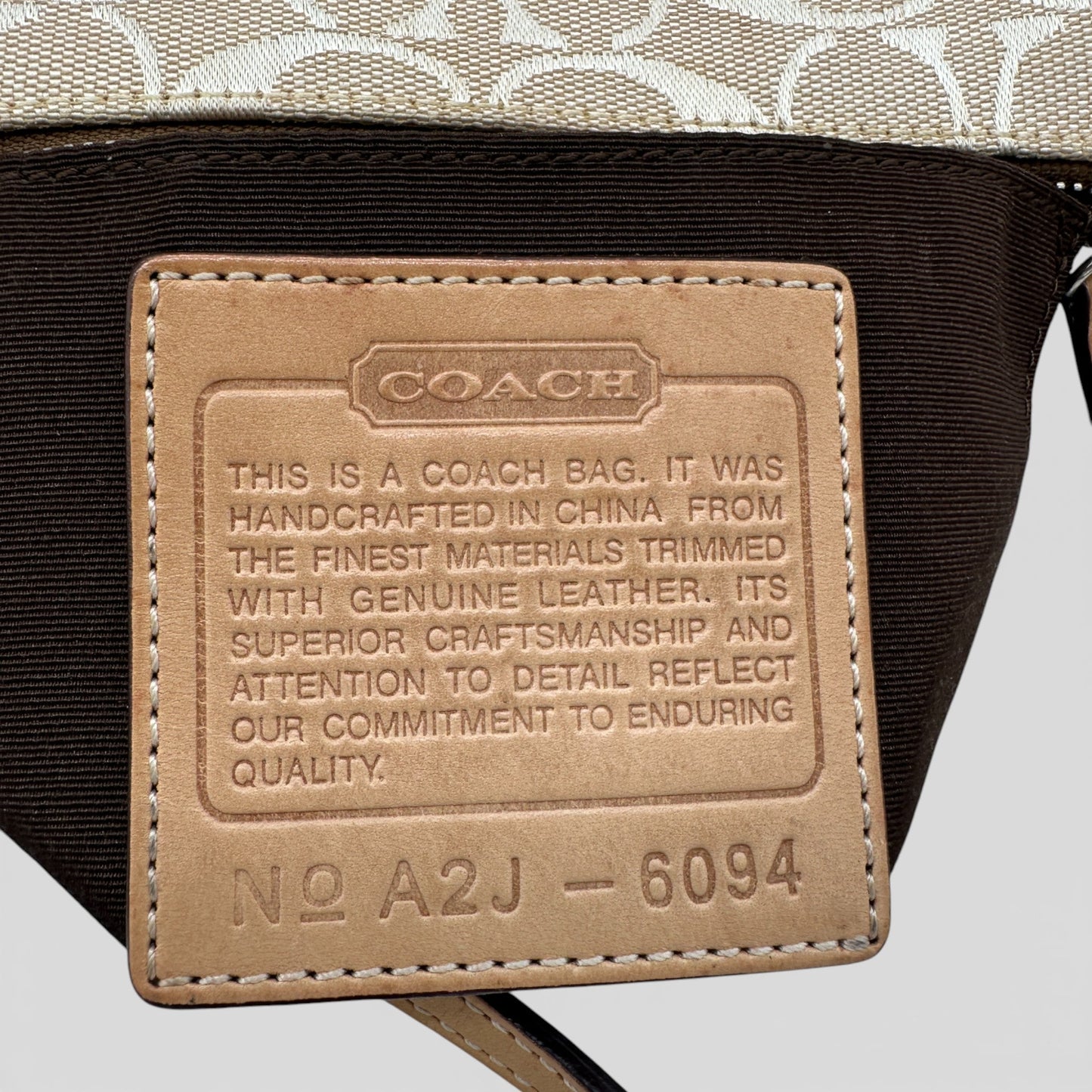 Vintage Coach 6094 Demi Mini Shoulder Bag - Thanks it's Vintage