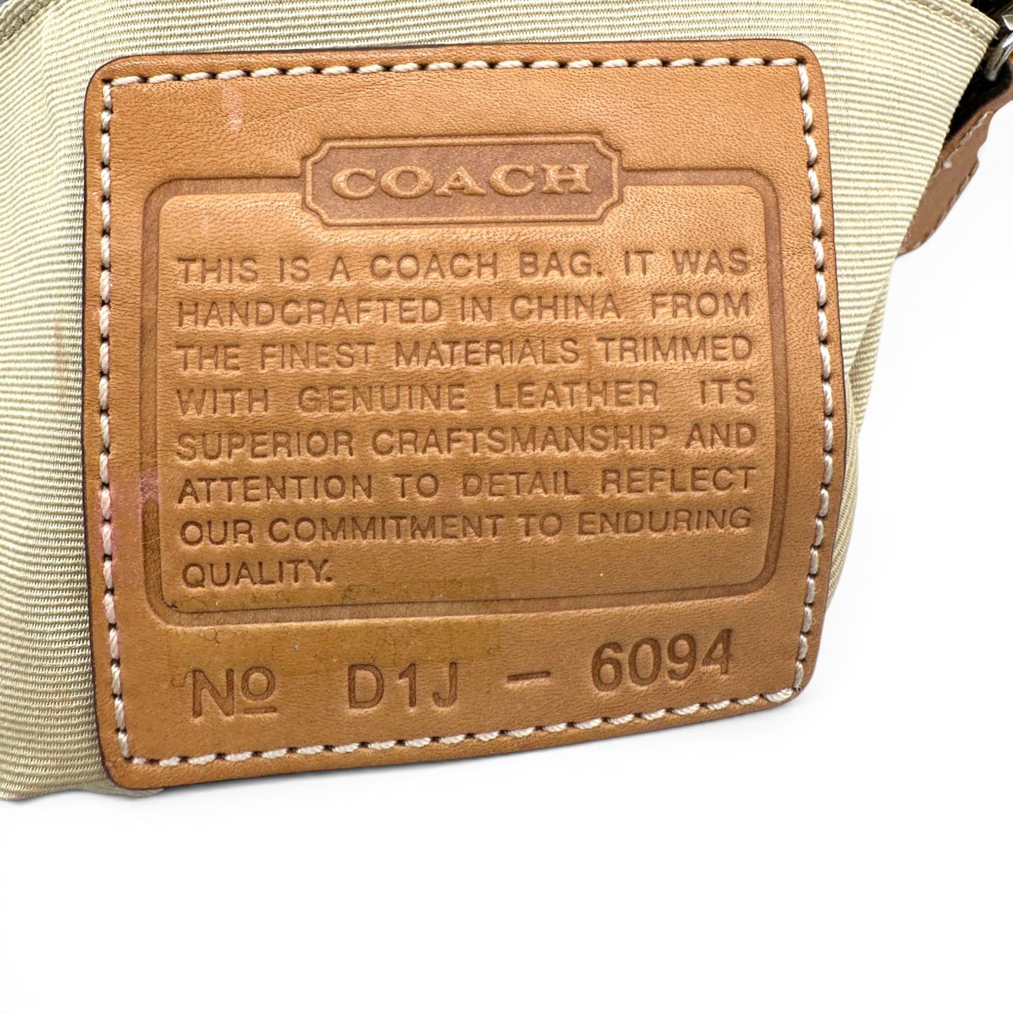 Vintage Coach 6094 Demi Mini Shoulder Bag - Thanks it's Vintage