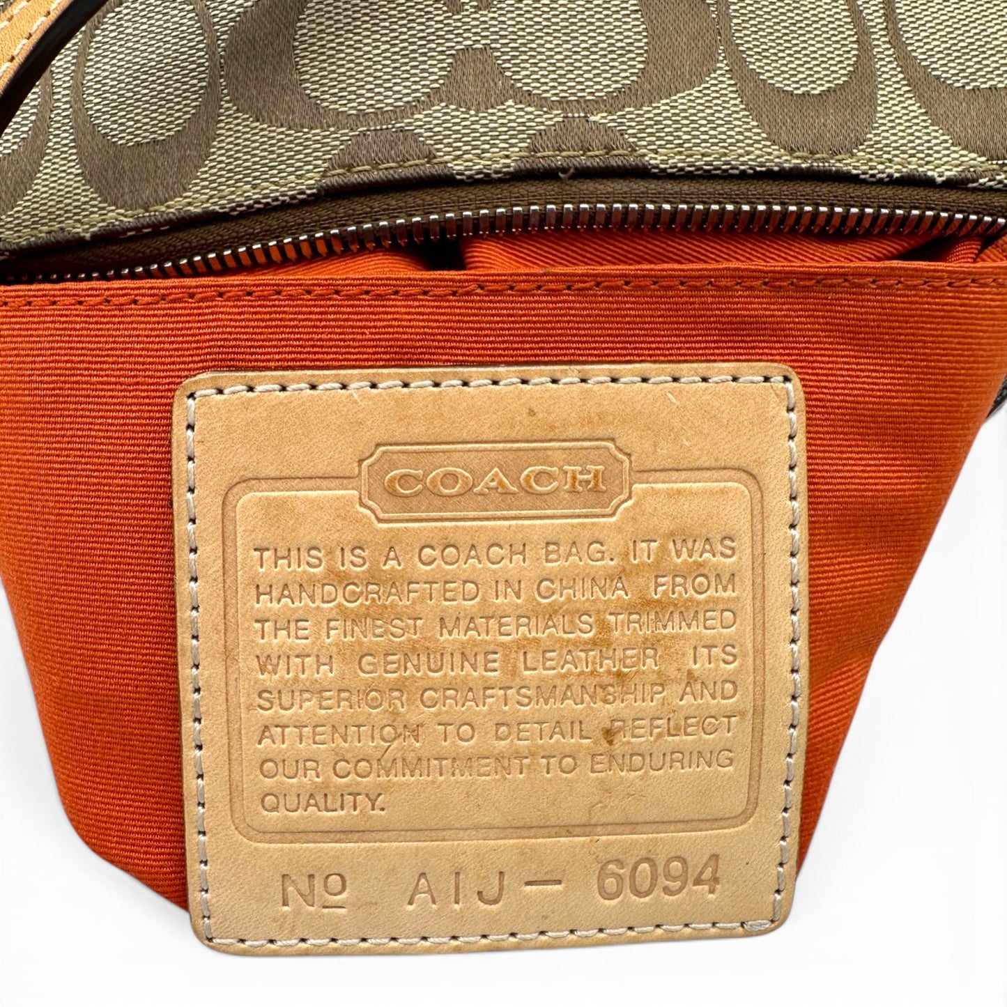 Vintage Coach 6094 Demi Mini Shoulder Bag - Thanks it's Vintage