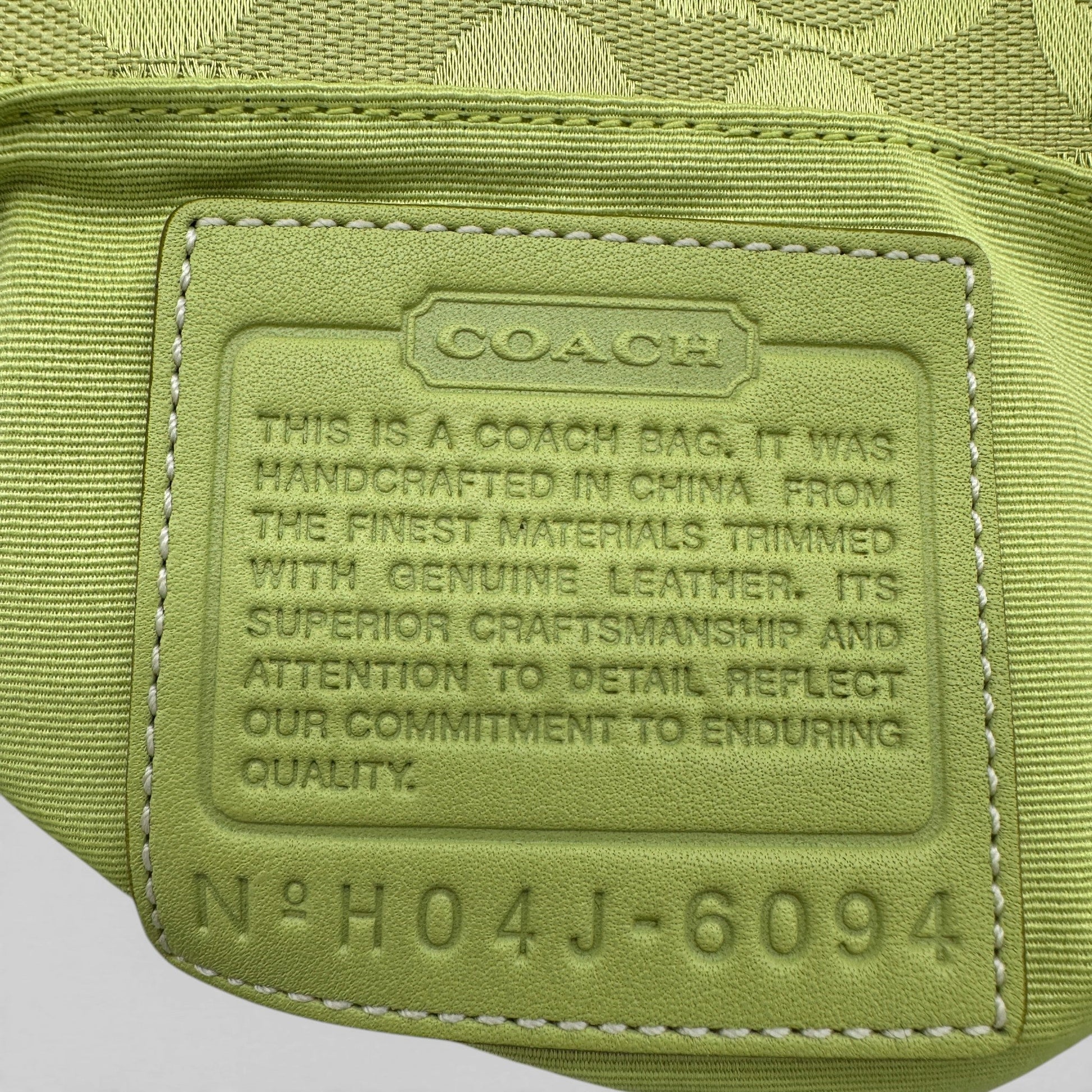 Vintage Coach 6094 Demi Shoulder Bag - Thanks it's Vintage