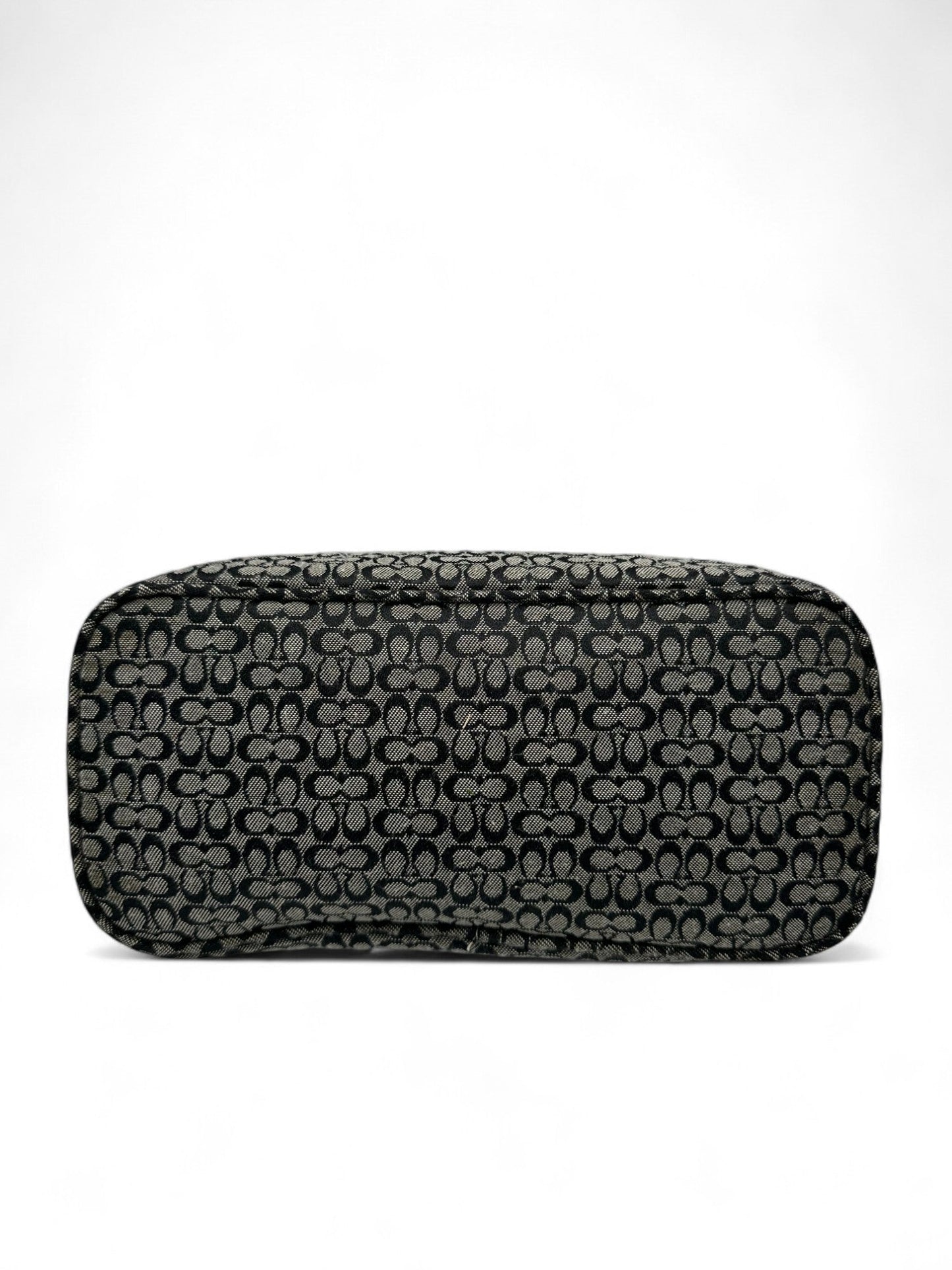 Vintage Coach 6332 Black Monogram Shoulder Bag Y2K - Thanks it's Vintage