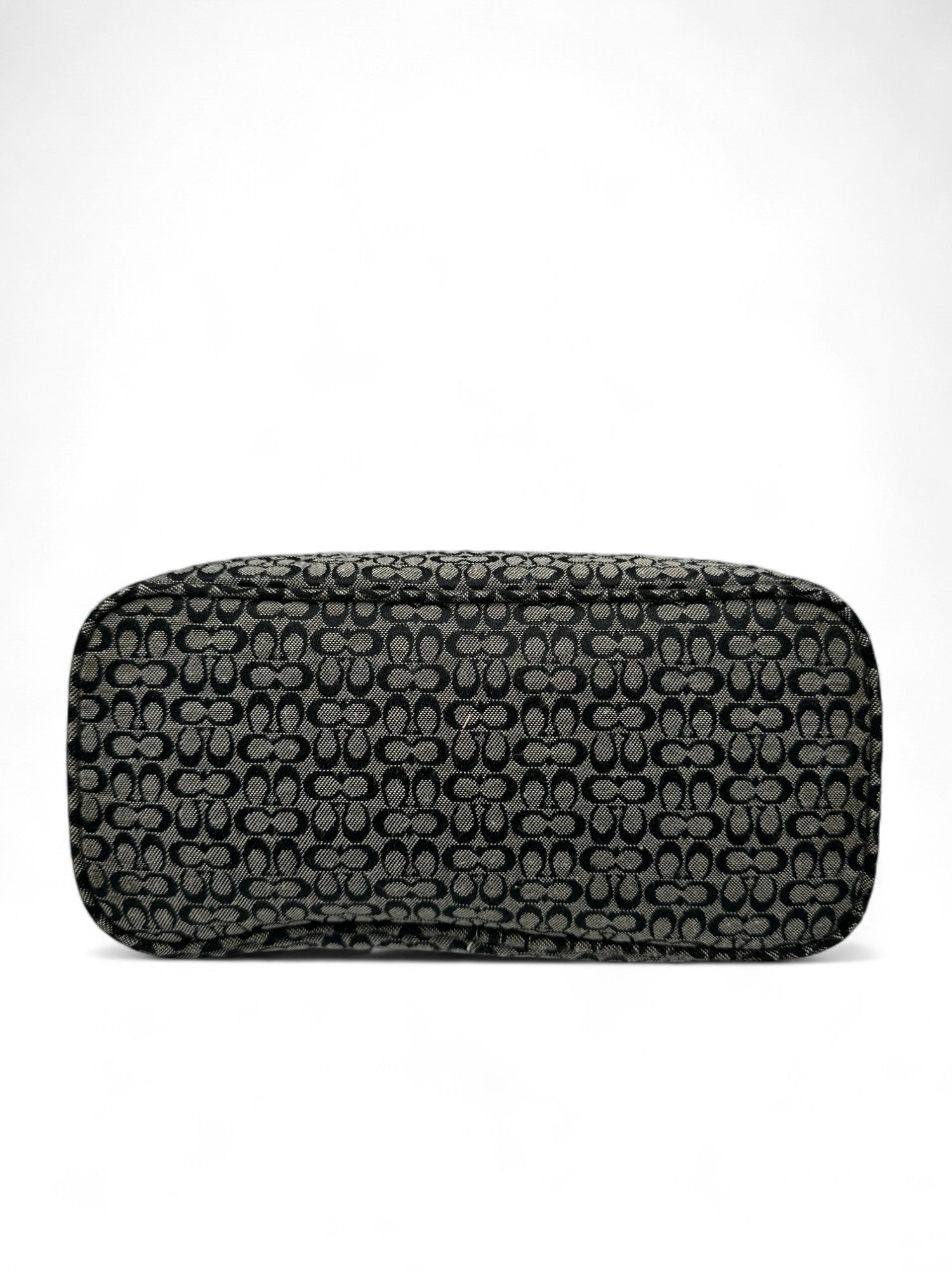 Vintage Coach 6332 Black Monogram Shoulder Bag Y2K - Thanks it's Vintage