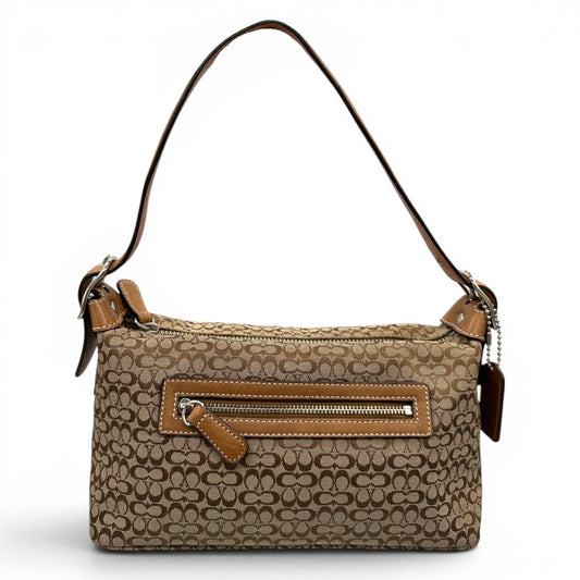 Vintage Coach 6332 Brown Monogram Shoulder Bag - Thanks it's Vintage