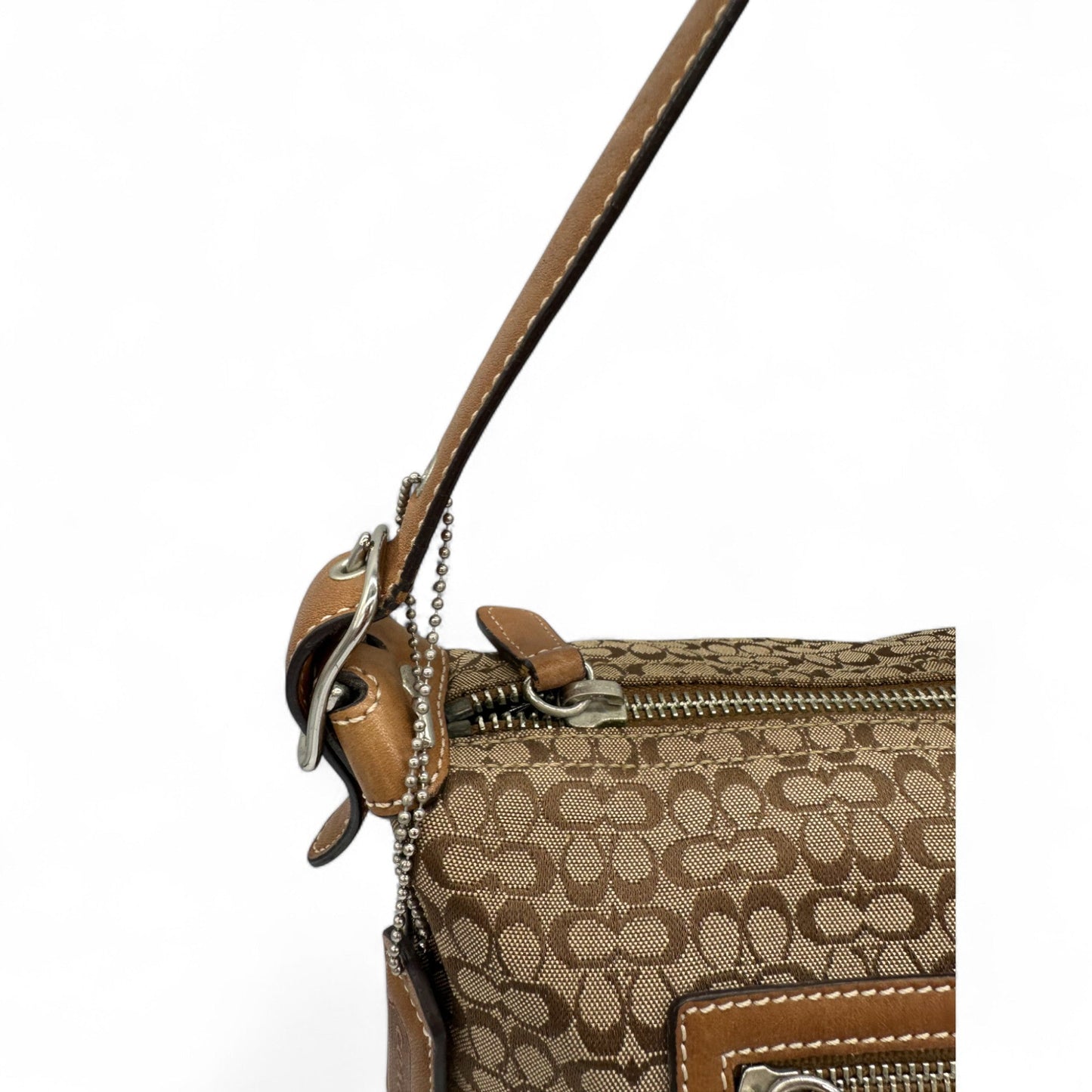 Vintage Coach 6332 Brown Monogram Shoulder Bag - Thanks it's Vintage