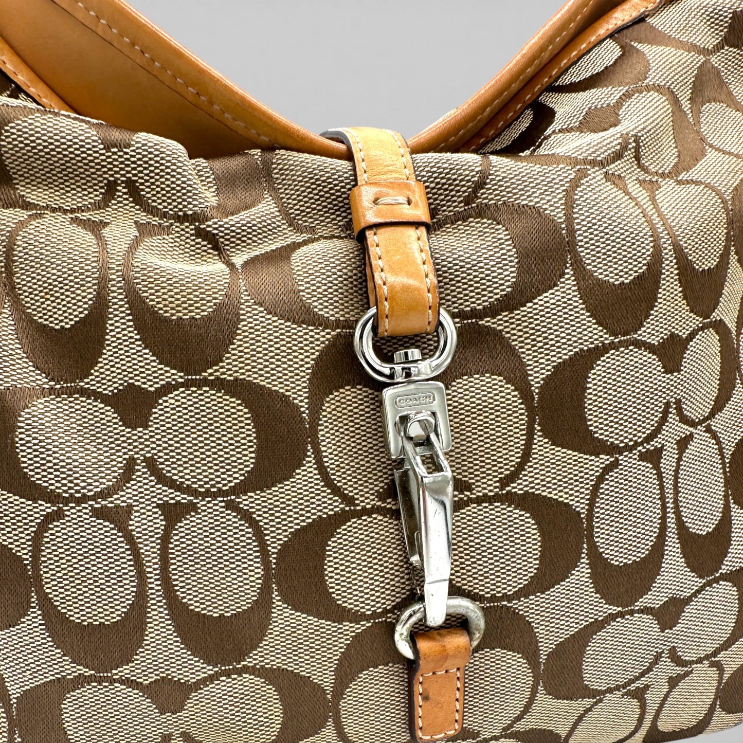 Vintage Coach 6345 Hampton Clip Shoulder Bag - Thanks it's Vintage