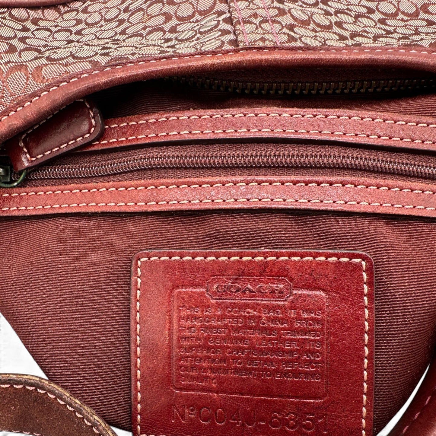 Vintage Coach 6351 Red Soho Shoulder Bag - Thanks it's Vintage