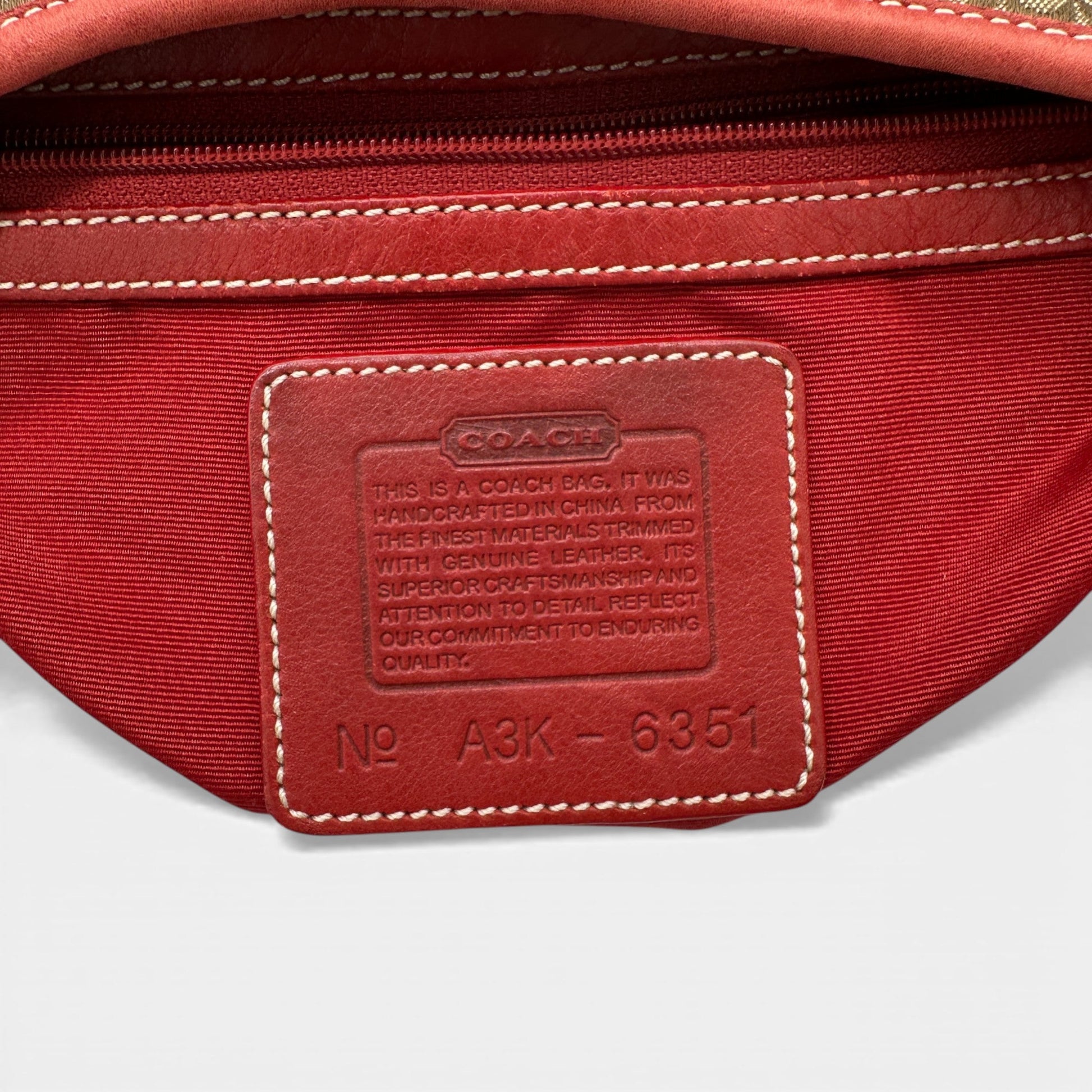 Vintage Coach 6351 Red Soho Shoulder Bag - Thanks it's Vintage