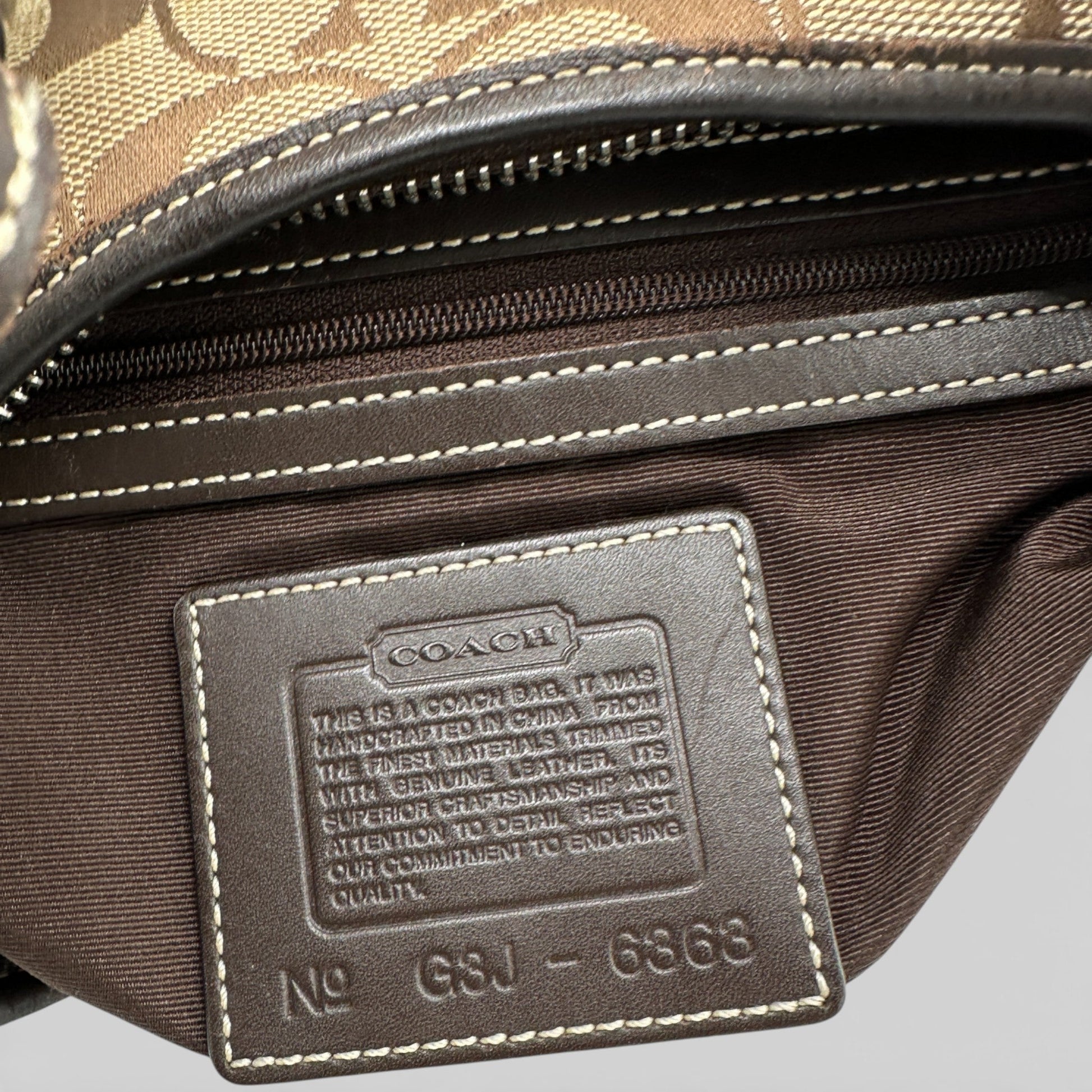 Vintage Coach 6363 Crescent Soho Buckle Shoulder Bag - Thanks it's Vintage