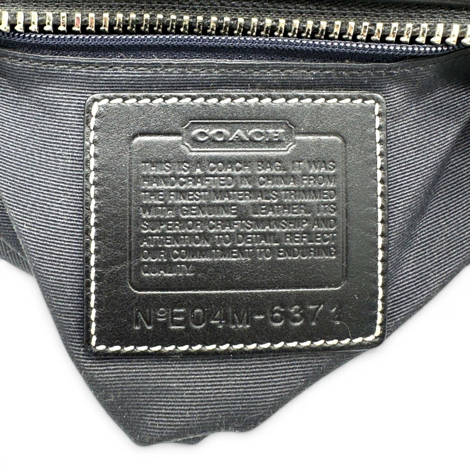 Vintage Coach 6371 East West Baguette Shoulder Bag - Thanks it's Vintage