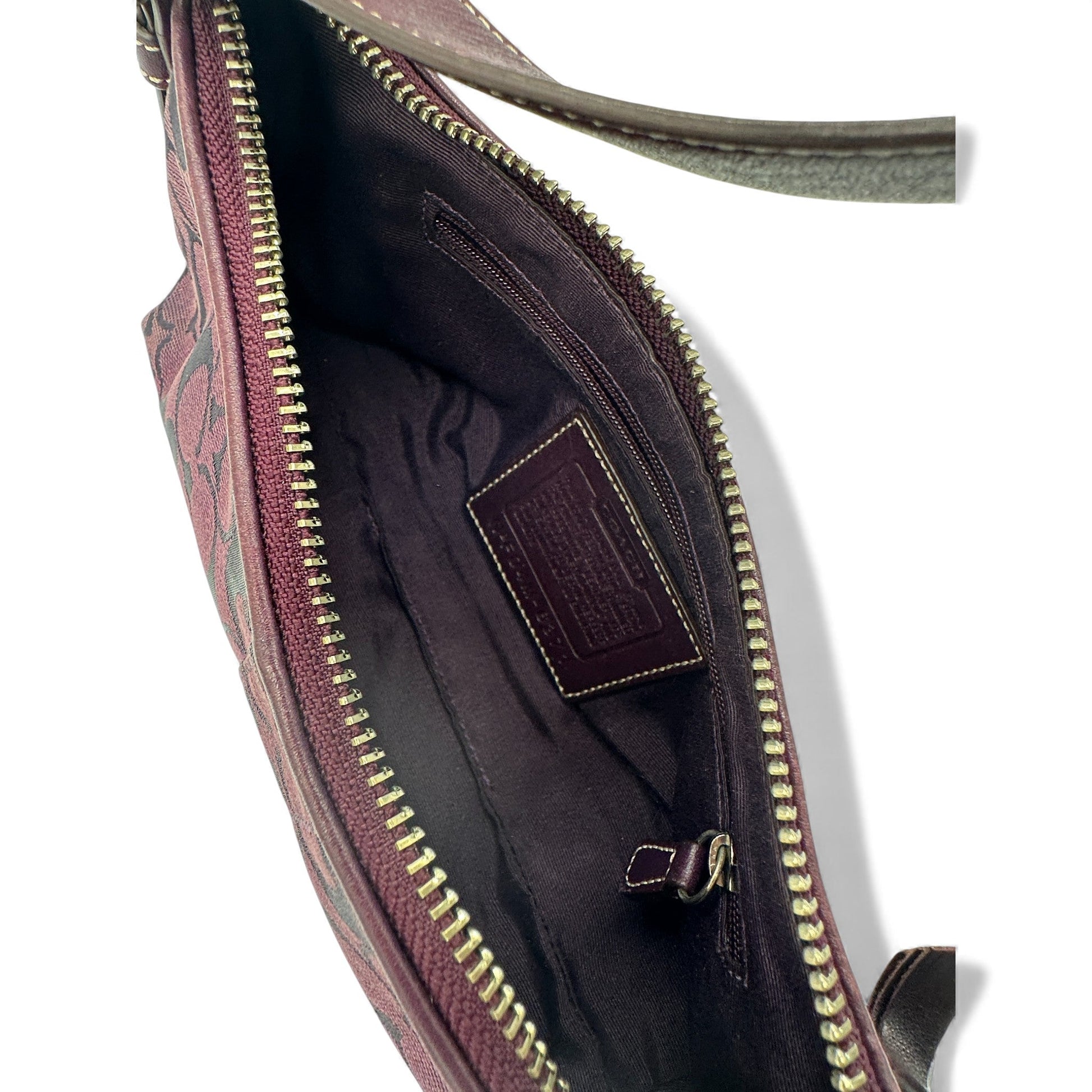 Vintage Coach 6371 East West Baguette Shoulder Bag - Thanks it's Vintage