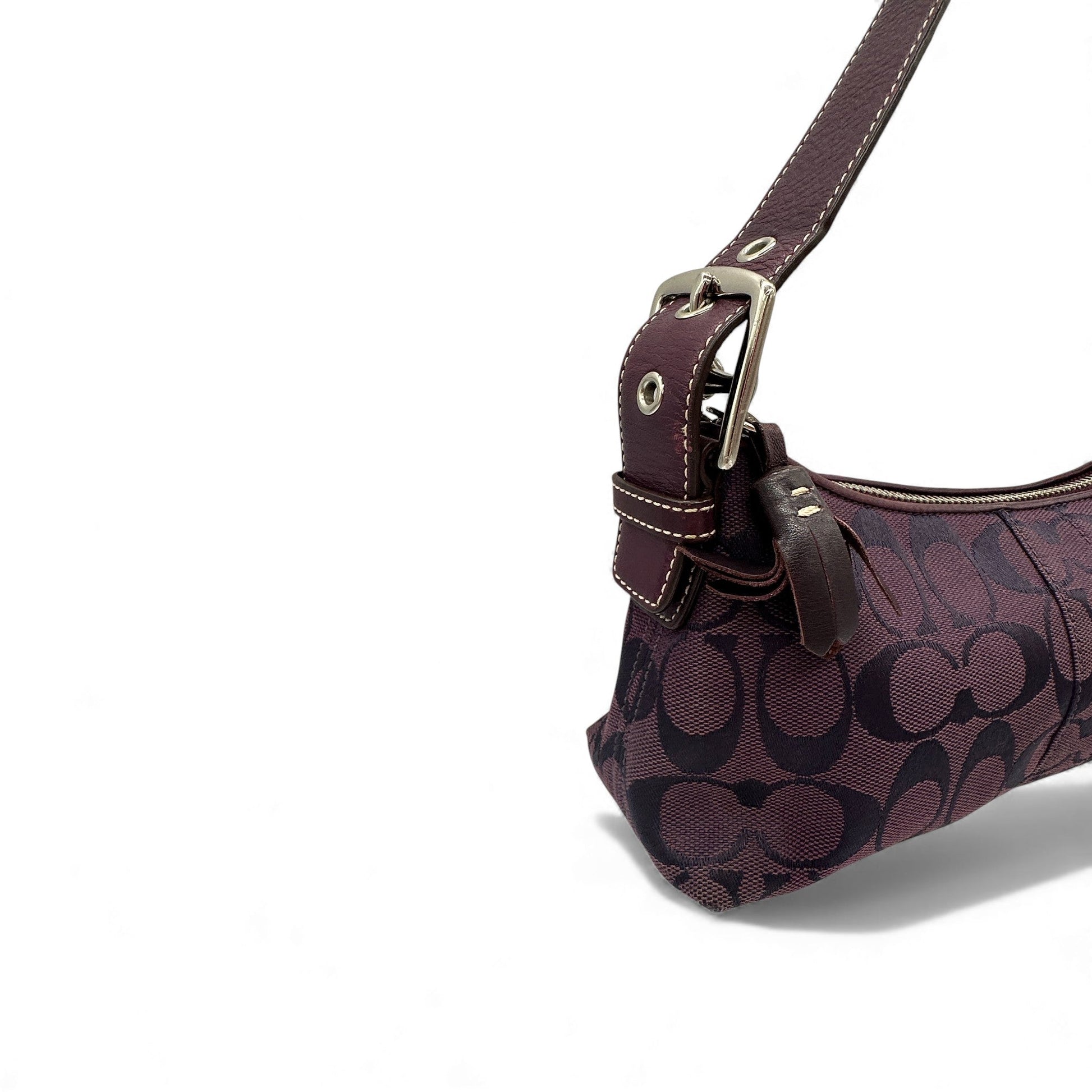 Vintage Coach 6371 East West Baguette Shoulder Bag - Thanks it's Vintage