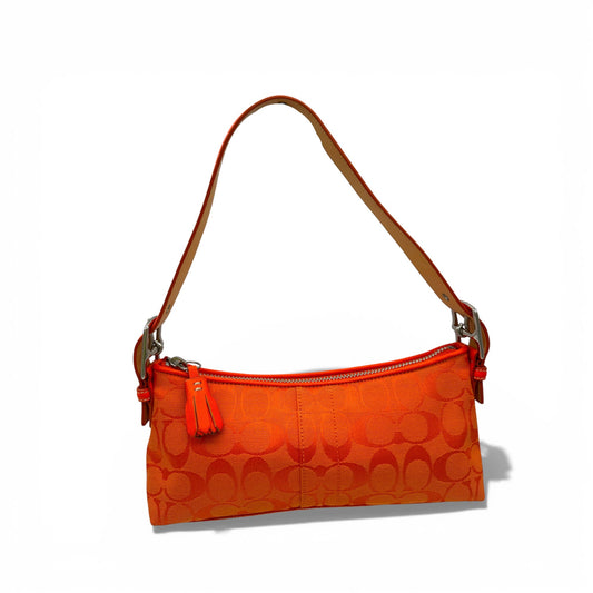 Vintage Coach 6371 East West Baguette Shoulder Bag - Thanks it's Vintage